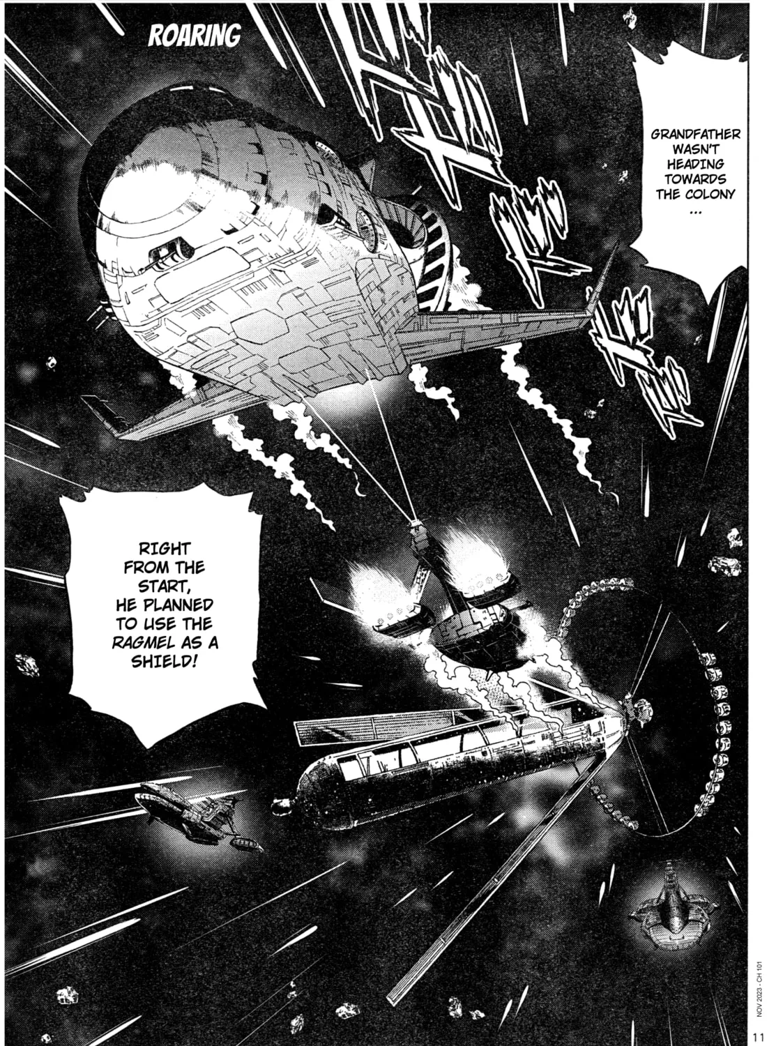 Mobile Suit Gundam Aggressor Chapter 101 page 21 - 