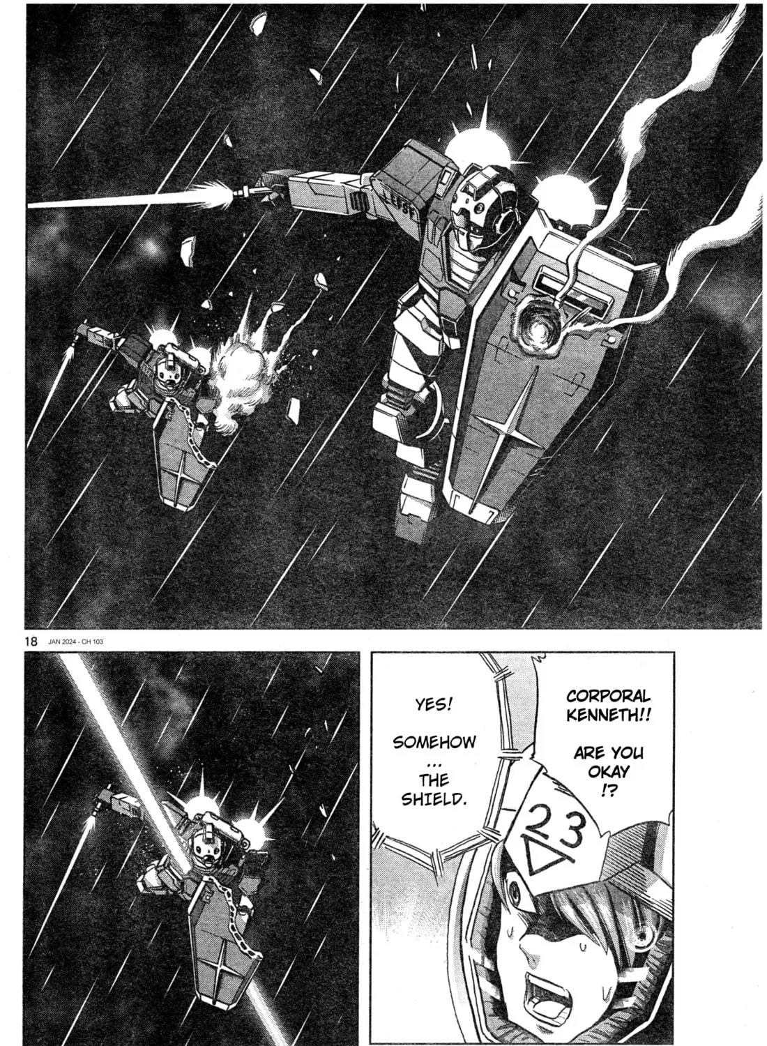 Mobile Suit Gundam Aggressor Chapter 103 page 35 - 