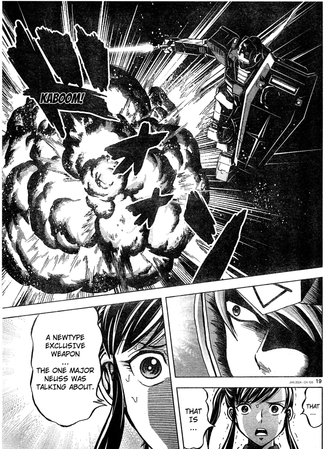 Mobile Suit Gundam Aggressor Chapter 103 page 37 - 