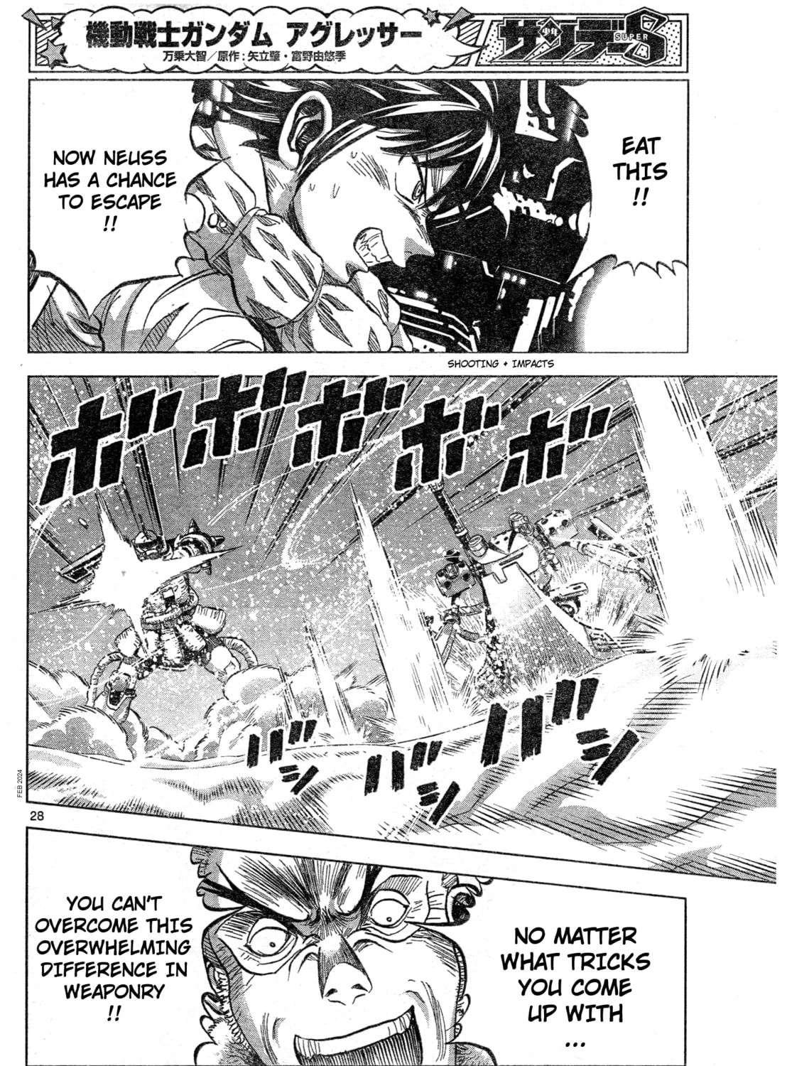 Mobile Suit Gundam Aggressor Chapter 104 page 55 - 