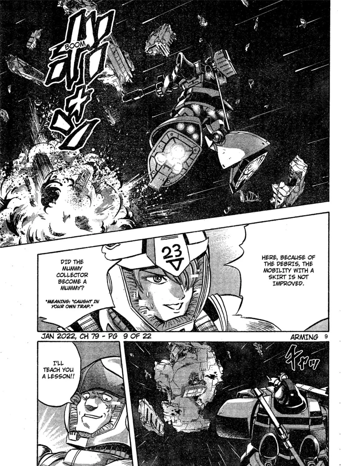 Mobile Suit Gundam Aggressor Chapter 79 page 17 - 