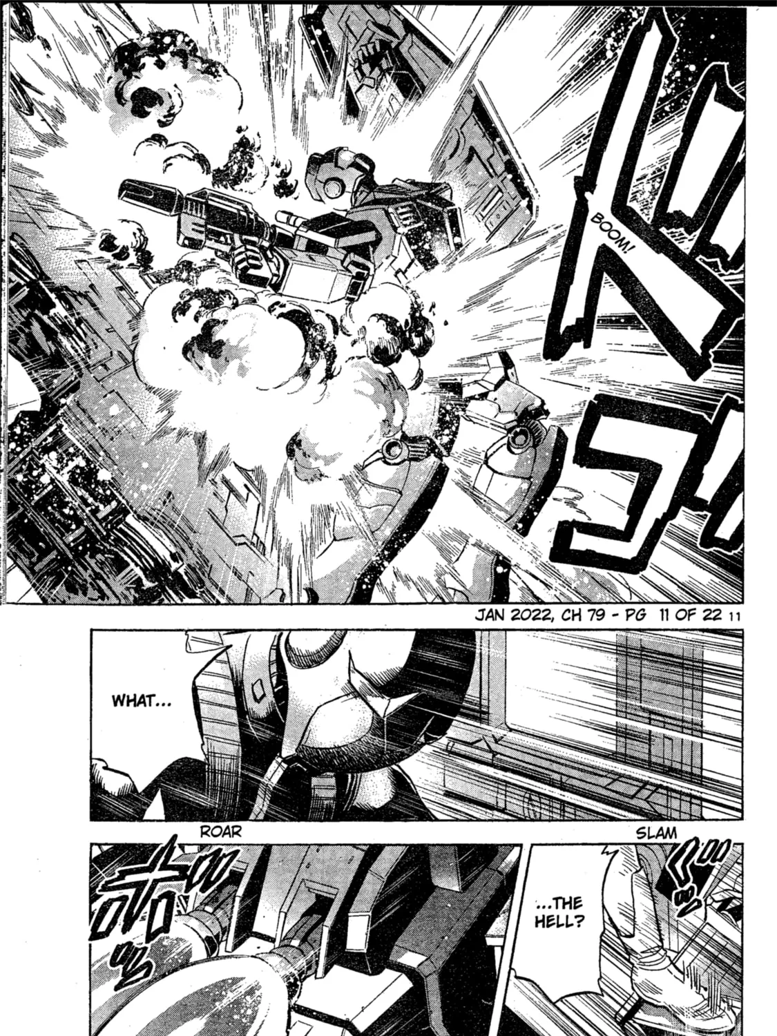 Mobile Suit Gundam Aggressor Chapter 79 page 21 - 