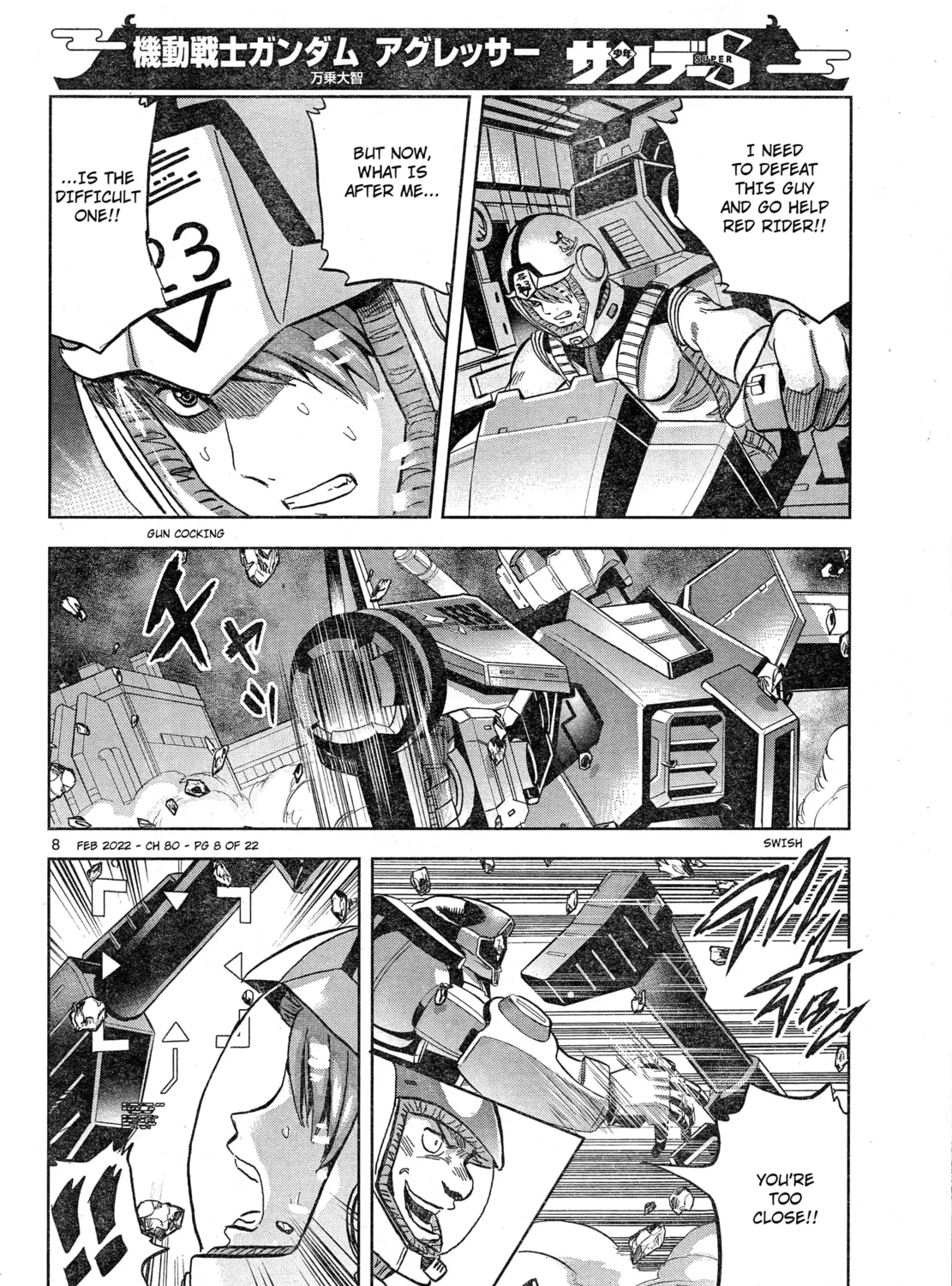 Mobile Suit Gundam Aggressor Chapter 80 page 15 - 