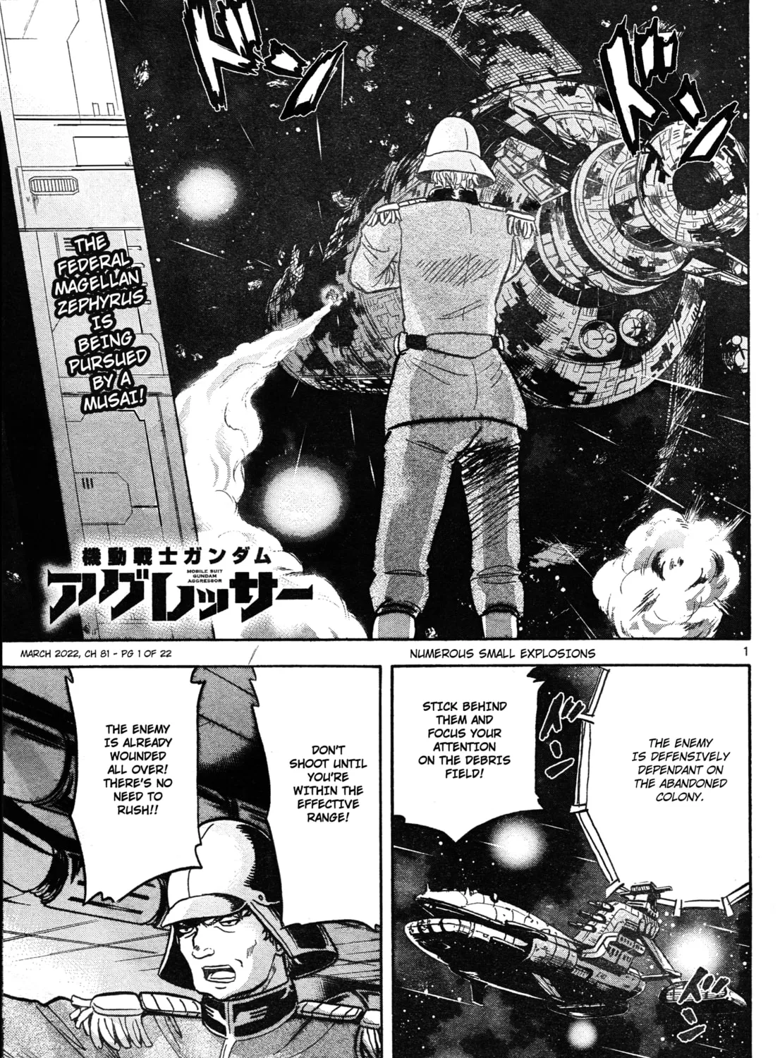 Mobile Suit Gundam Aggressor Chapter 81 page 1 - 