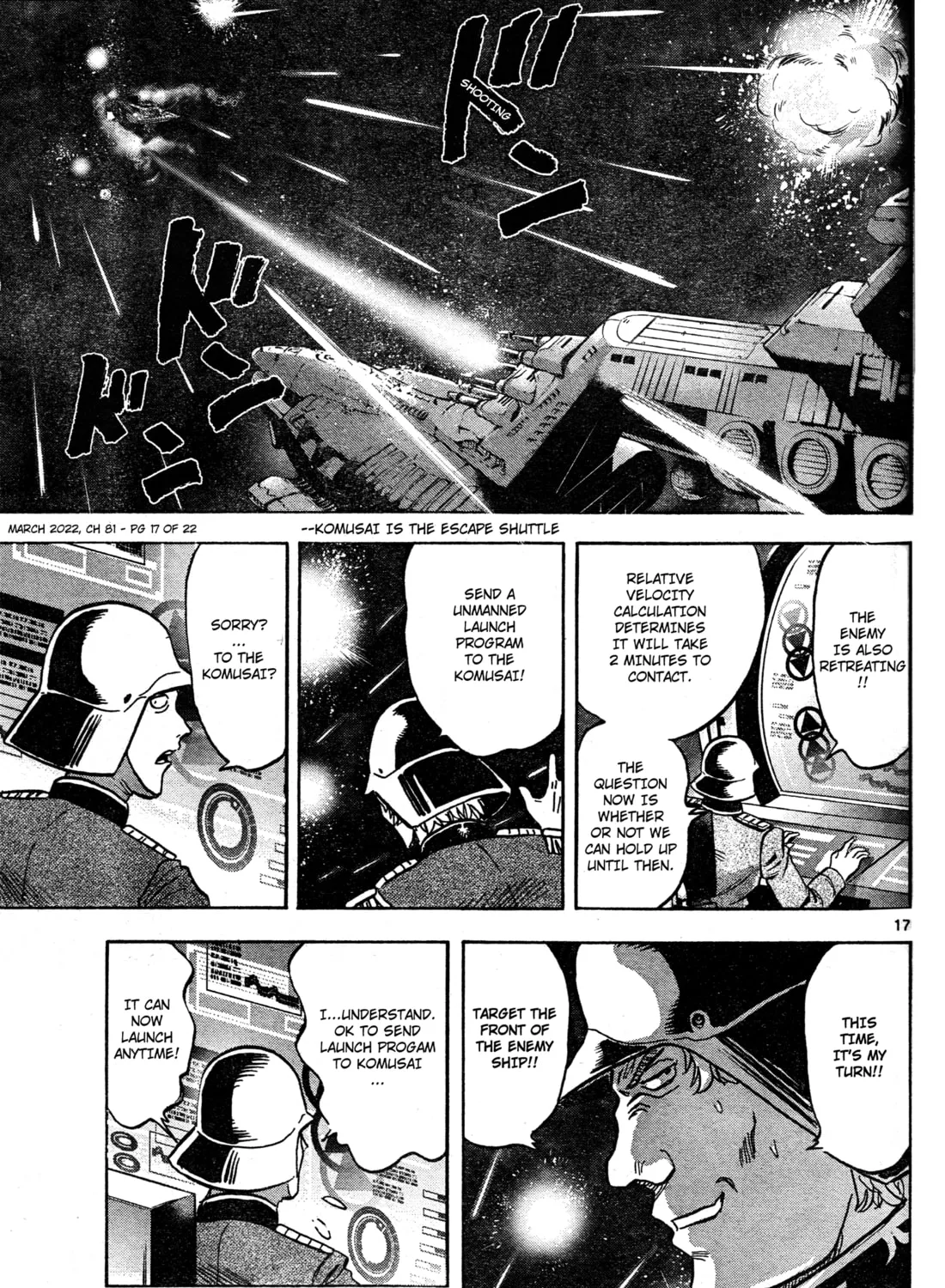 Mobile Suit Gundam Aggressor Chapter 81 page 31 - 