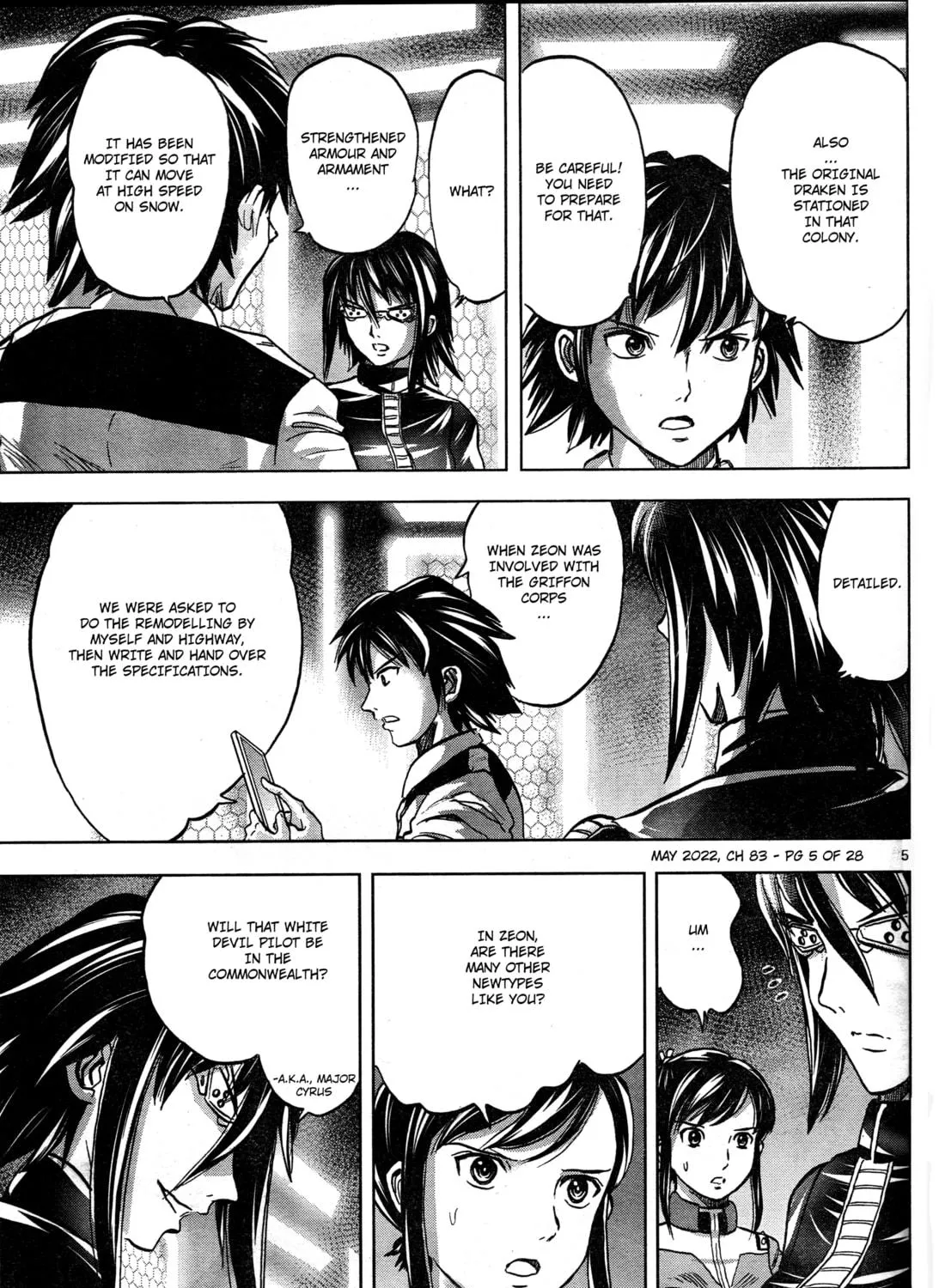 Mobile Suit Gundam Aggressor Chapter 83 page 9 - 
