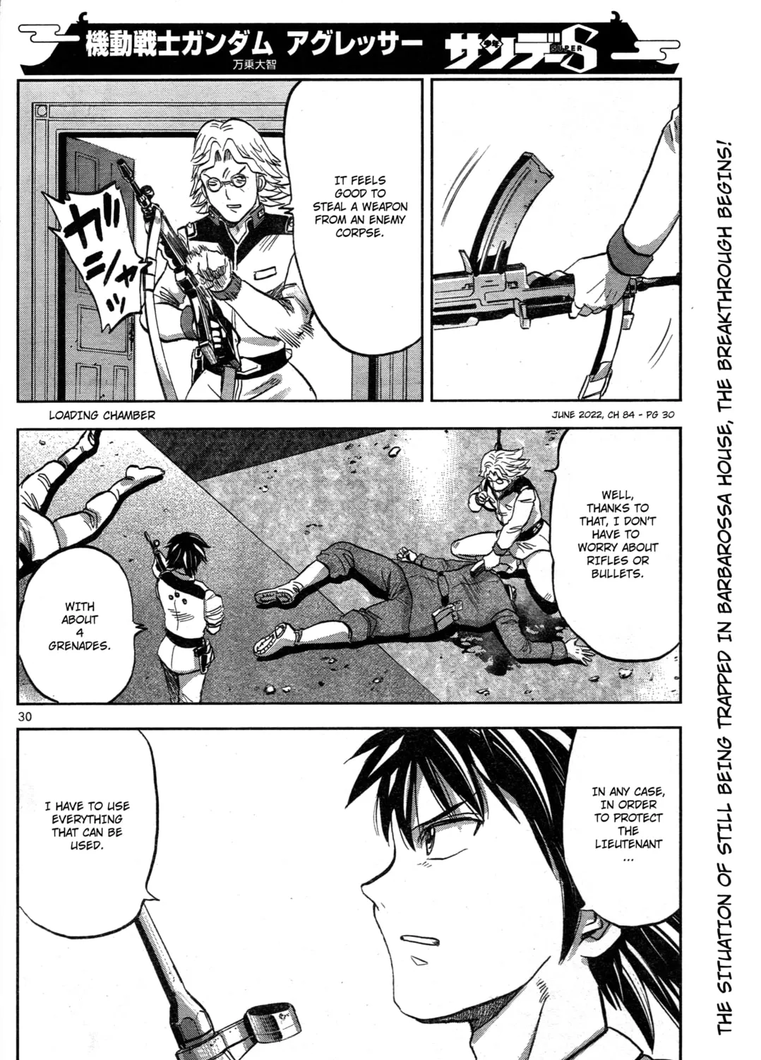 Mobile Suit Gundam Aggressor Chapter 84 page 57 - 