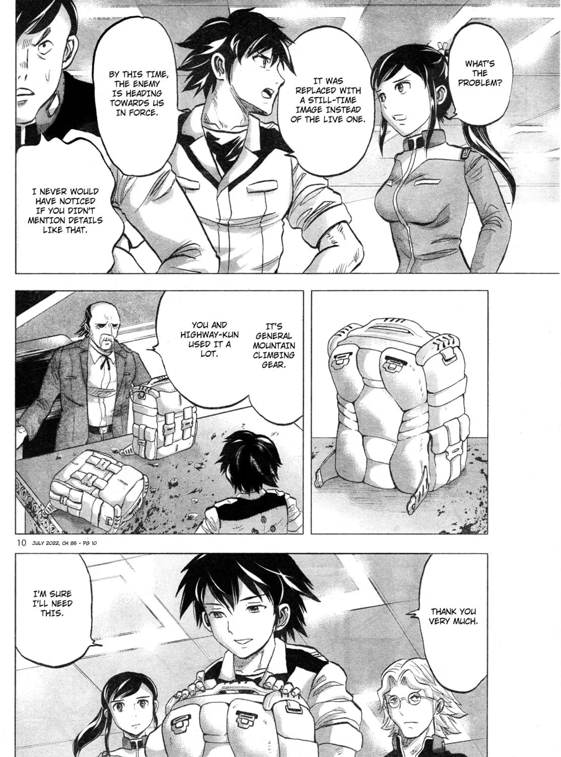 Mobile Suit Gundam Aggressor Chapter 85 page 19 - 