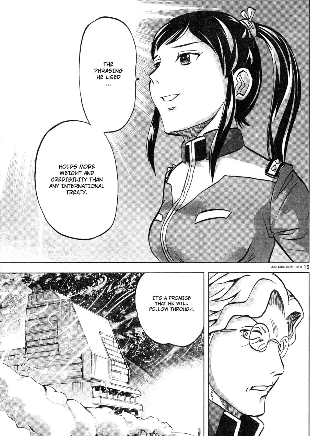 Mobile Suit Gundam Aggressor Chapter 85 page 29 - 