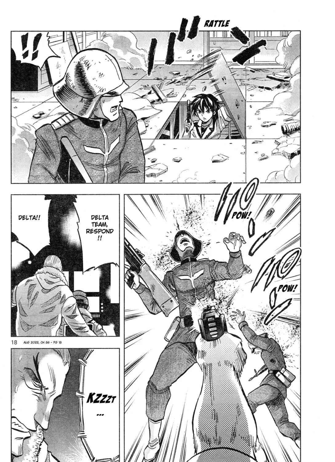 Mobile Suit Gundam Aggressor Chapter 86 page 35 - 