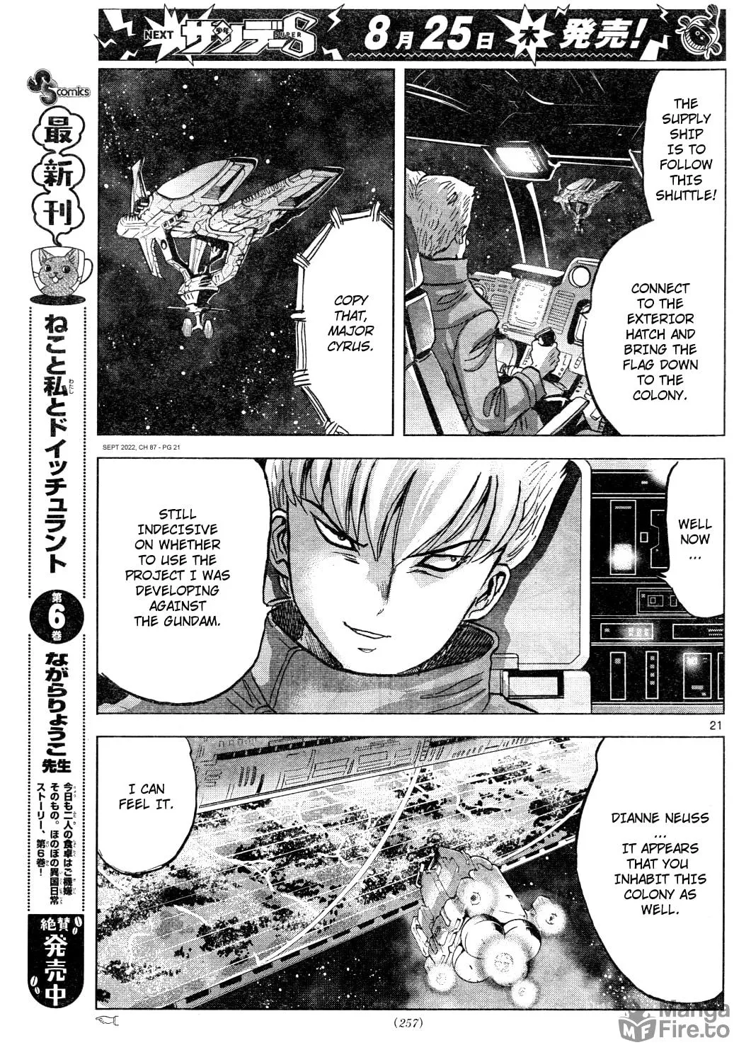 Mobile Suit Gundam Aggressor Chapter 87 page 38 - 