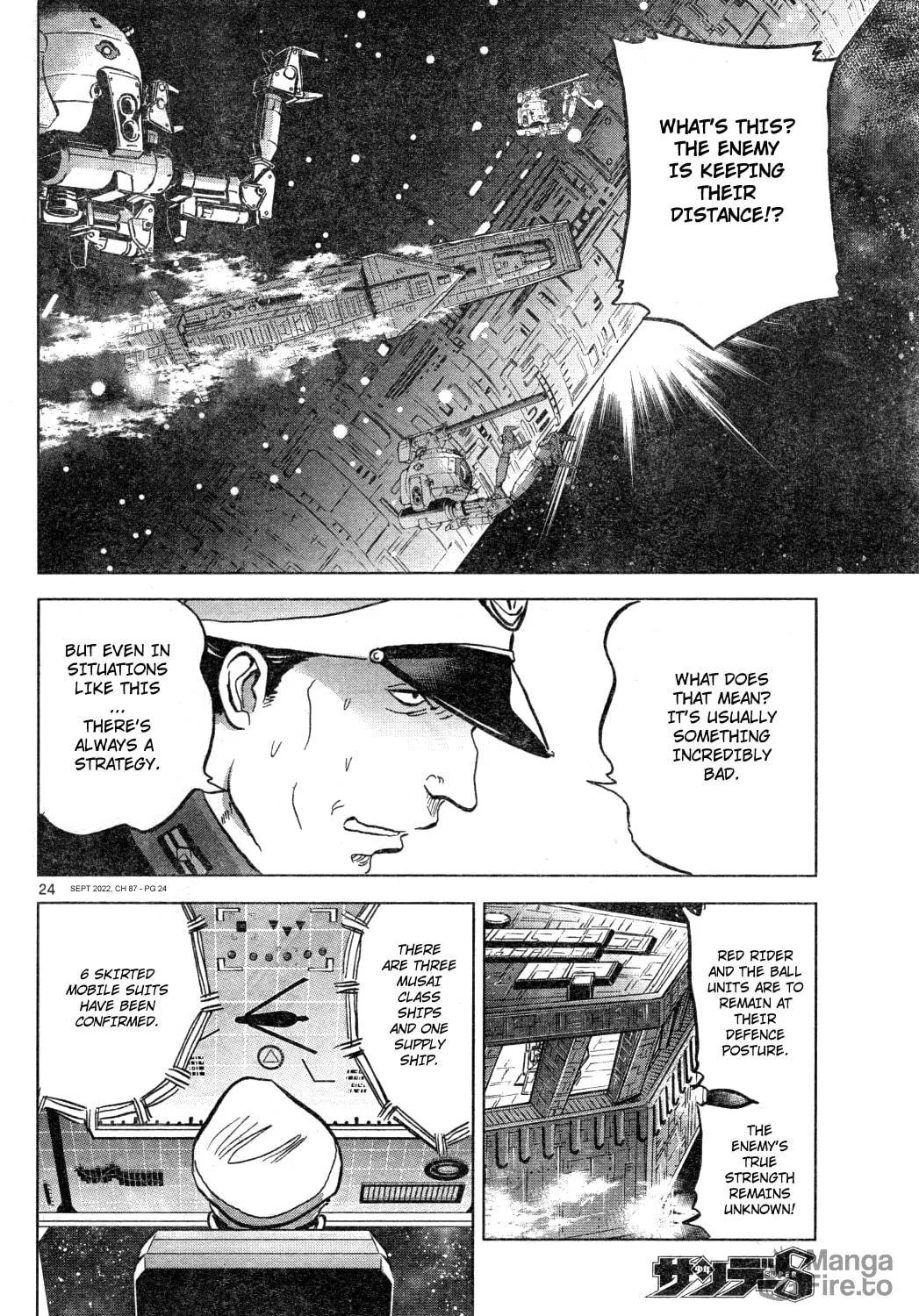 Mobile Suit Gundam Aggressor Chapter 87 page 44 - 