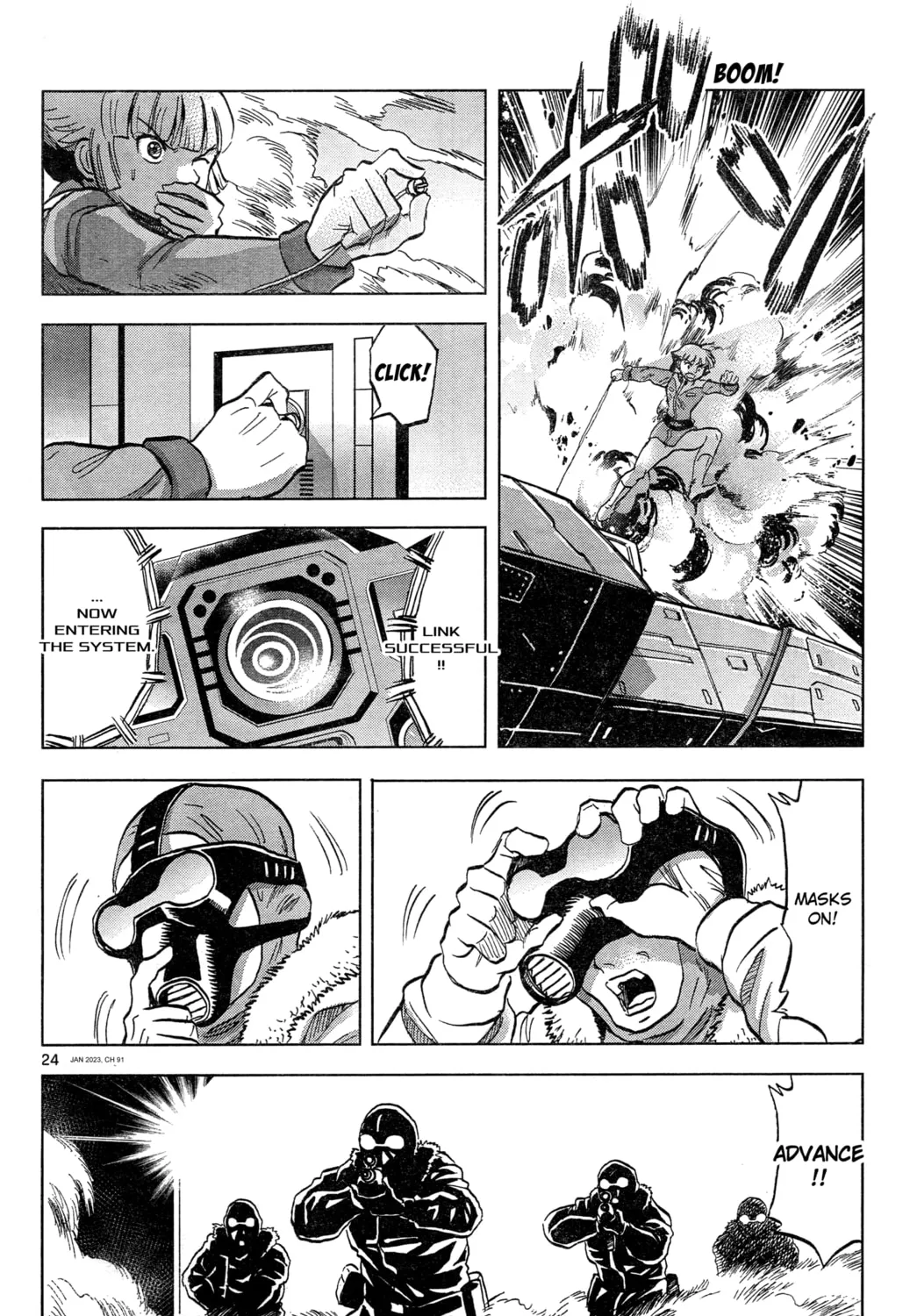 Mobile Suit Gundam Aggressor Chapter 91 page 45 - 