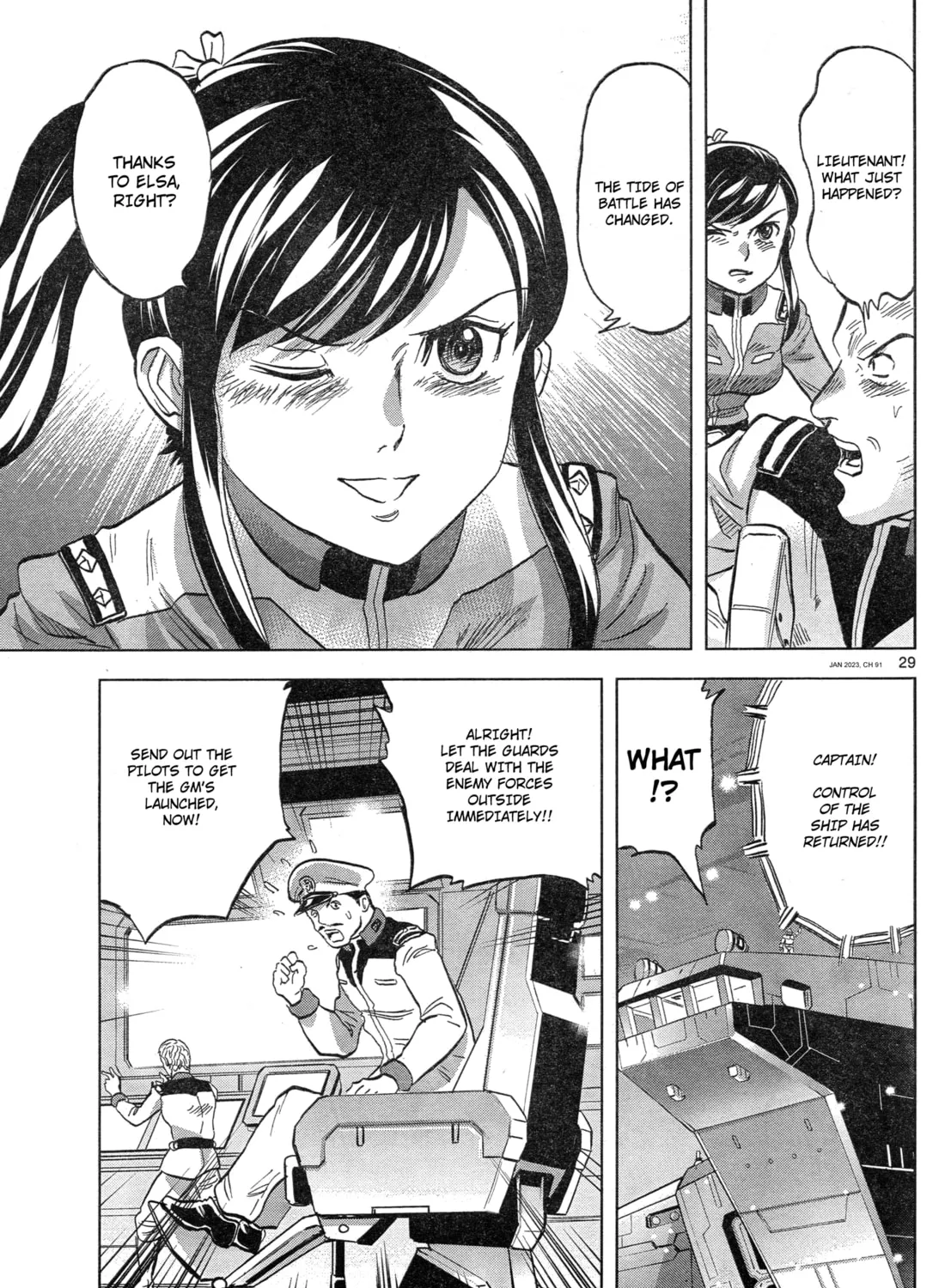 Mobile Suit Gundam Aggressor Chapter 91 page 55 - 