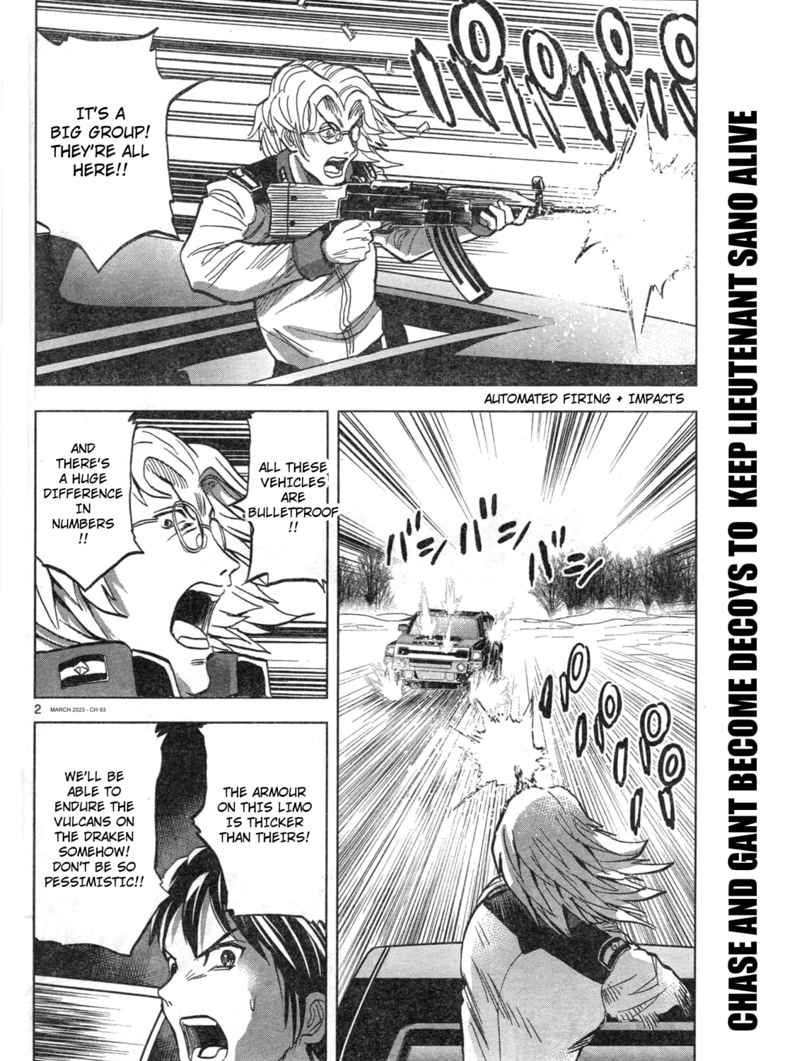 Mobile Suit Gundam Aggressor Chapter 93 page 3 - 