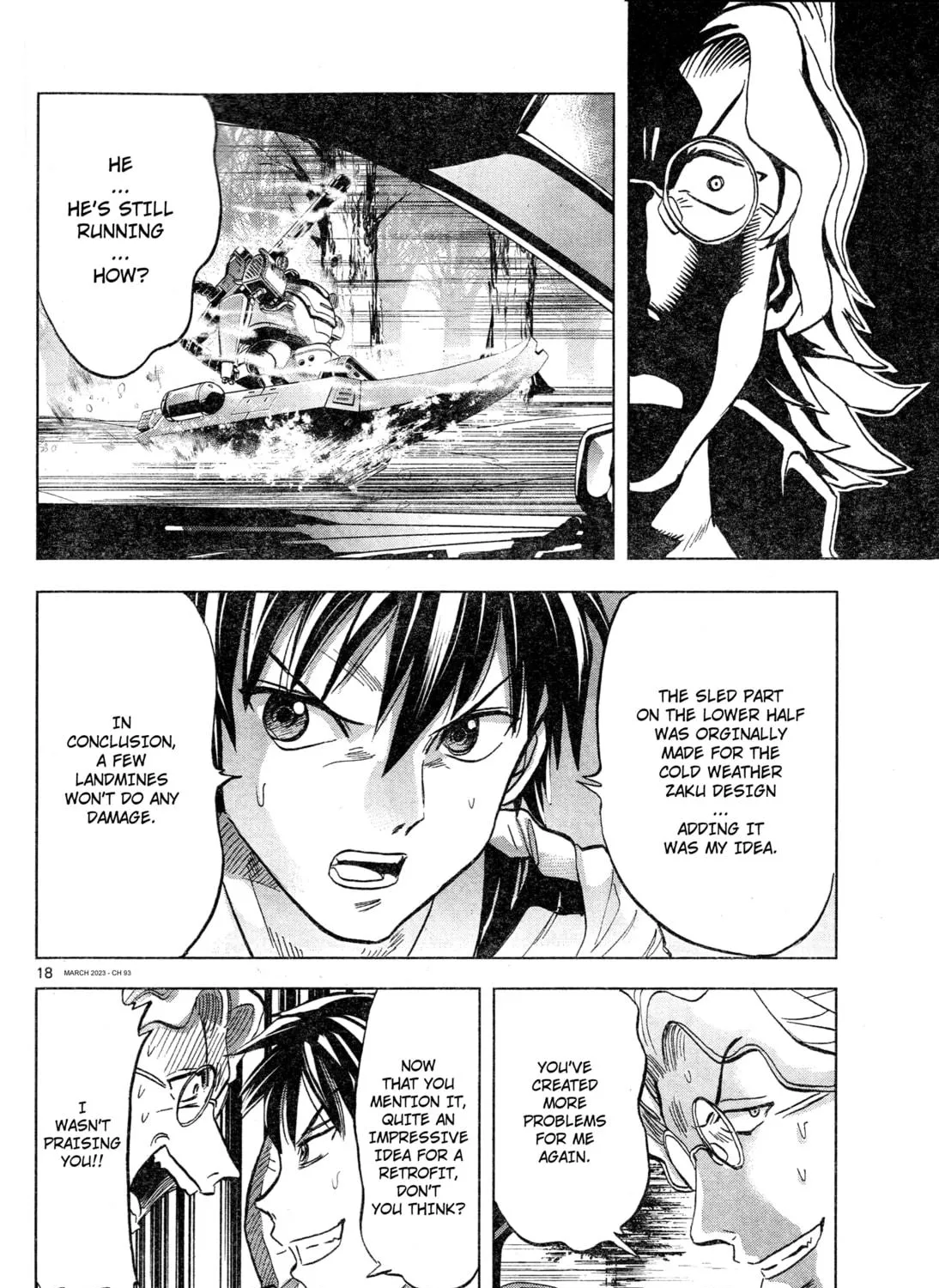 Mobile Suit Gundam Aggressor Chapter 93 page 35 - 