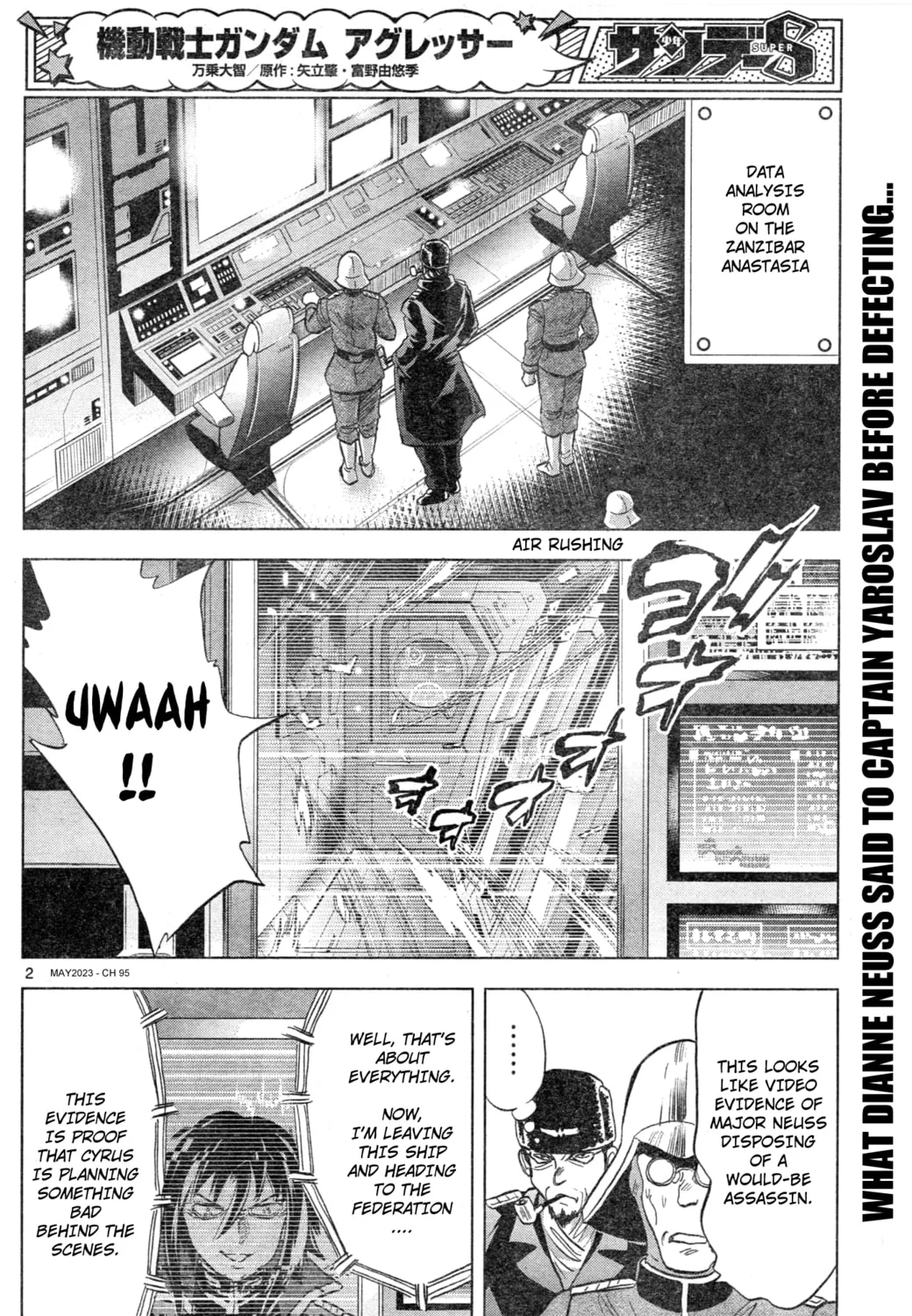 Mobile Suit Gundam Aggressor Chapter 95 page 3 - 