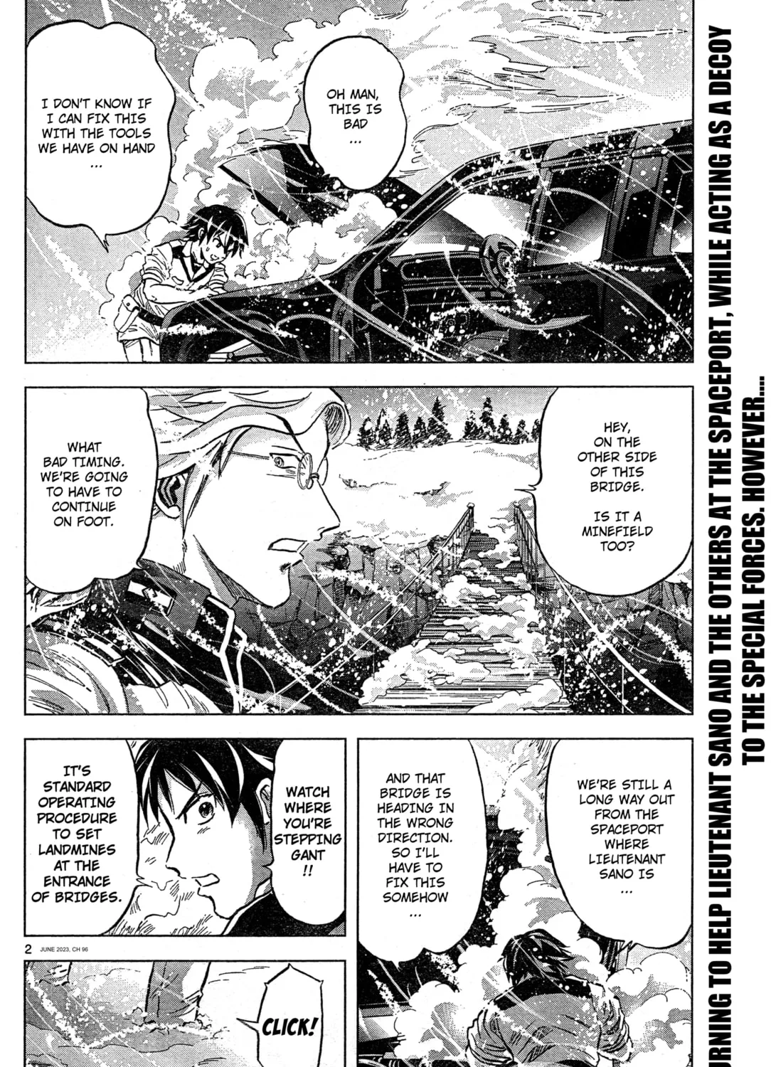 Mobile Suit Gundam Aggressor Chapter 96 page 3 - 