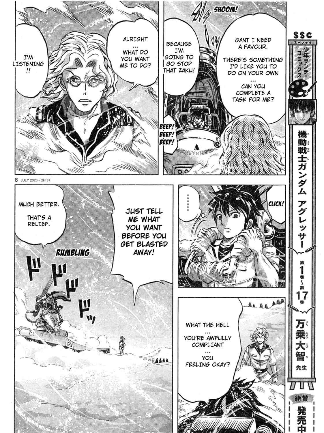 Mobile Suit Gundam Aggressor Chapter 97 page 15 - 