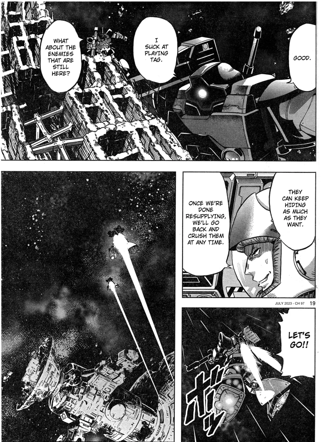 Mobile Suit Gundam Aggressor Chapter 97 page 37 - 
