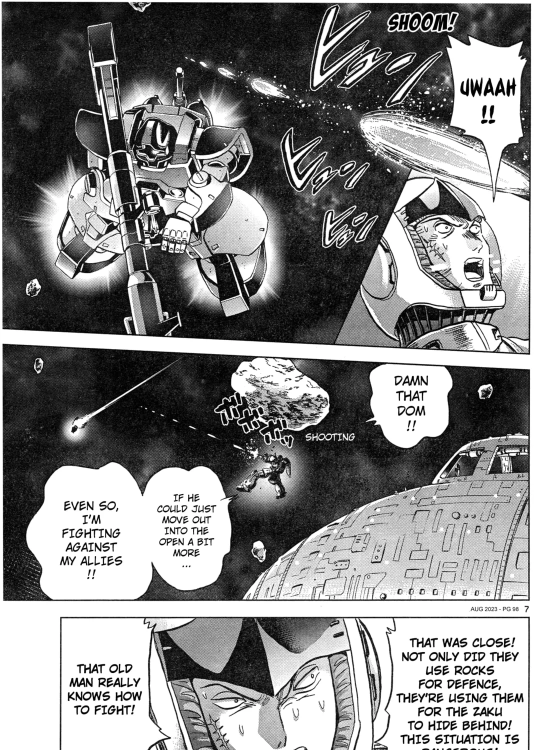Mobile Suit Gundam Aggressor Chapter 98 page 13 - 