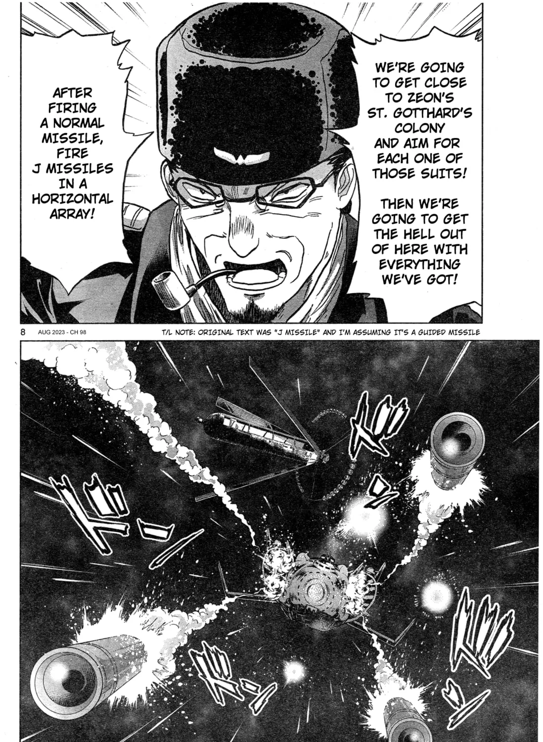 Mobile Suit Gundam Aggressor Chapter 98 page 15 - 