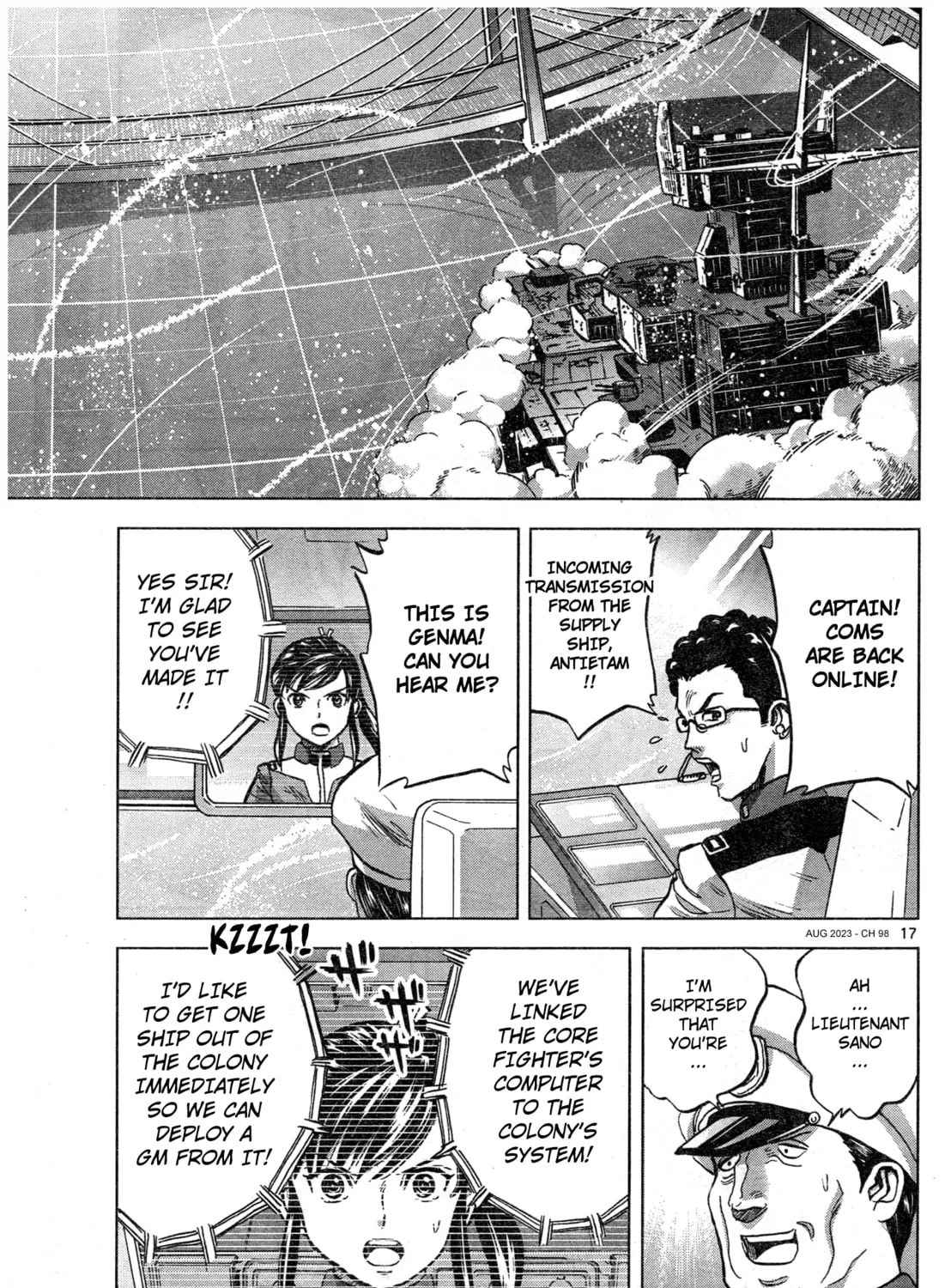 Mobile Suit Gundam Aggressor Chapter 98 page 33 - 