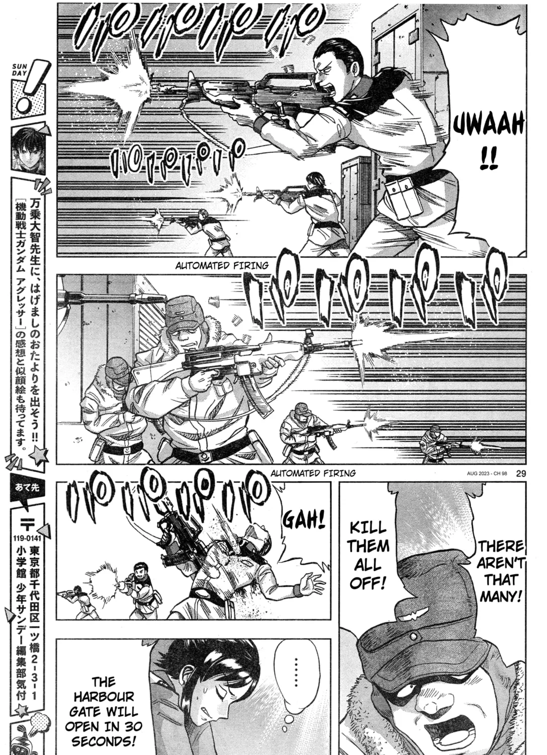 Mobile Suit Gundam Aggressor Chapter 98 page 57 - 
