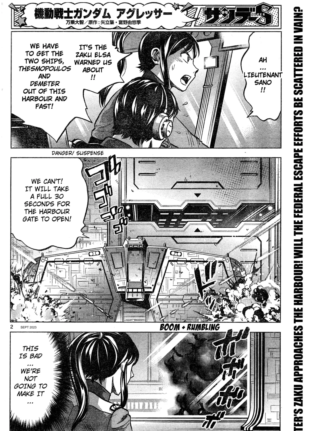 Mobile Suit Gundam Aggressor Chapter 99 page 3 - 