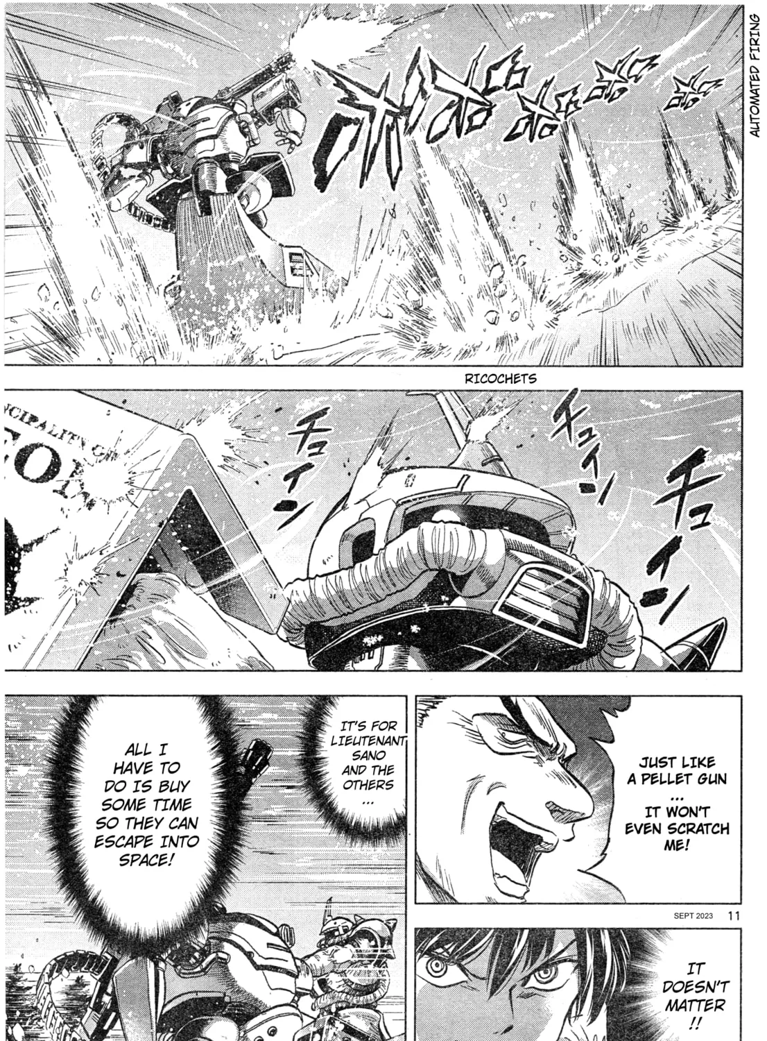 Mobile Suit Gundam Aggressor Chapter 99 page 21 - 