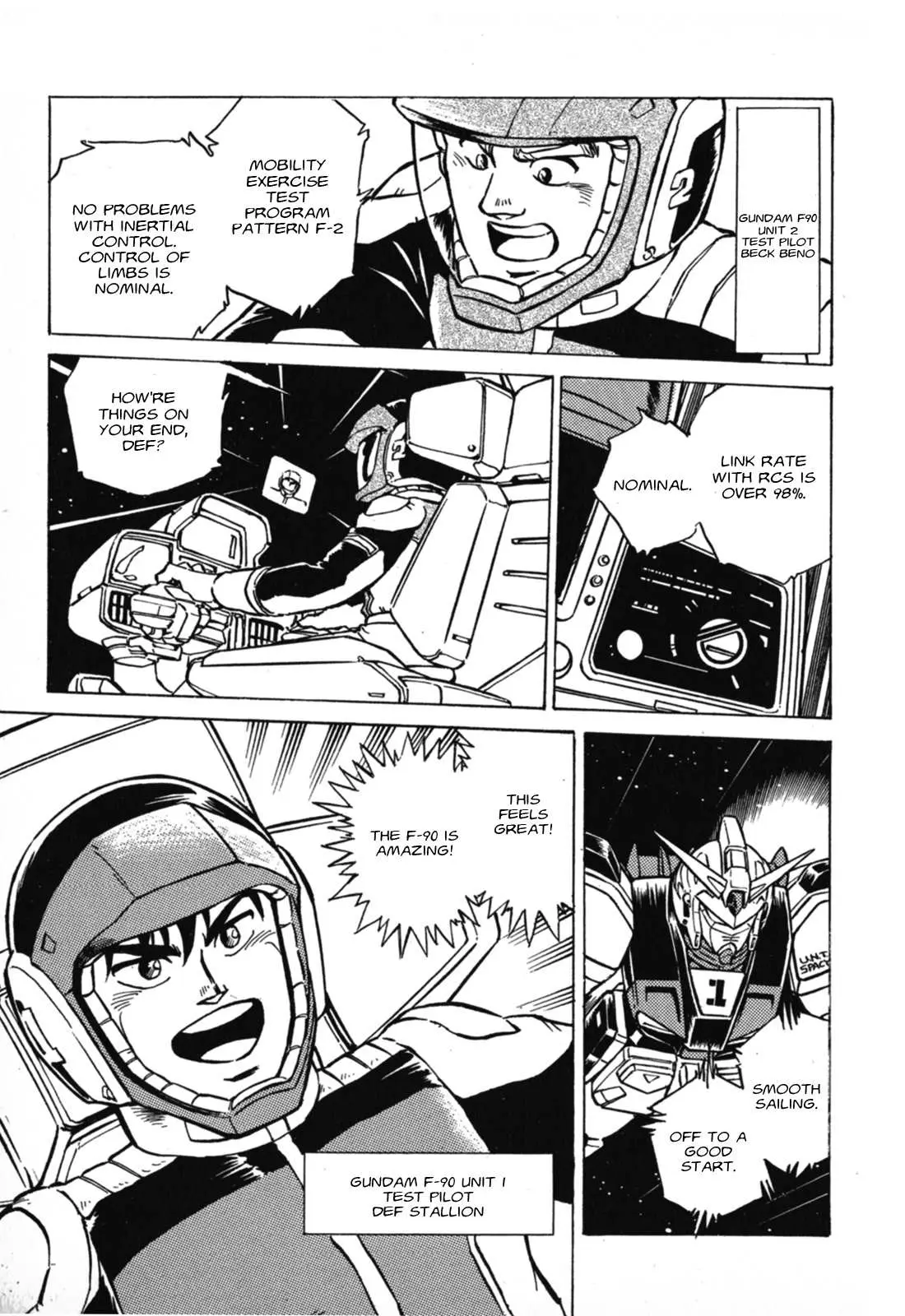 Mobile Suit Gundam F90 Chapter 1 page 7 - 