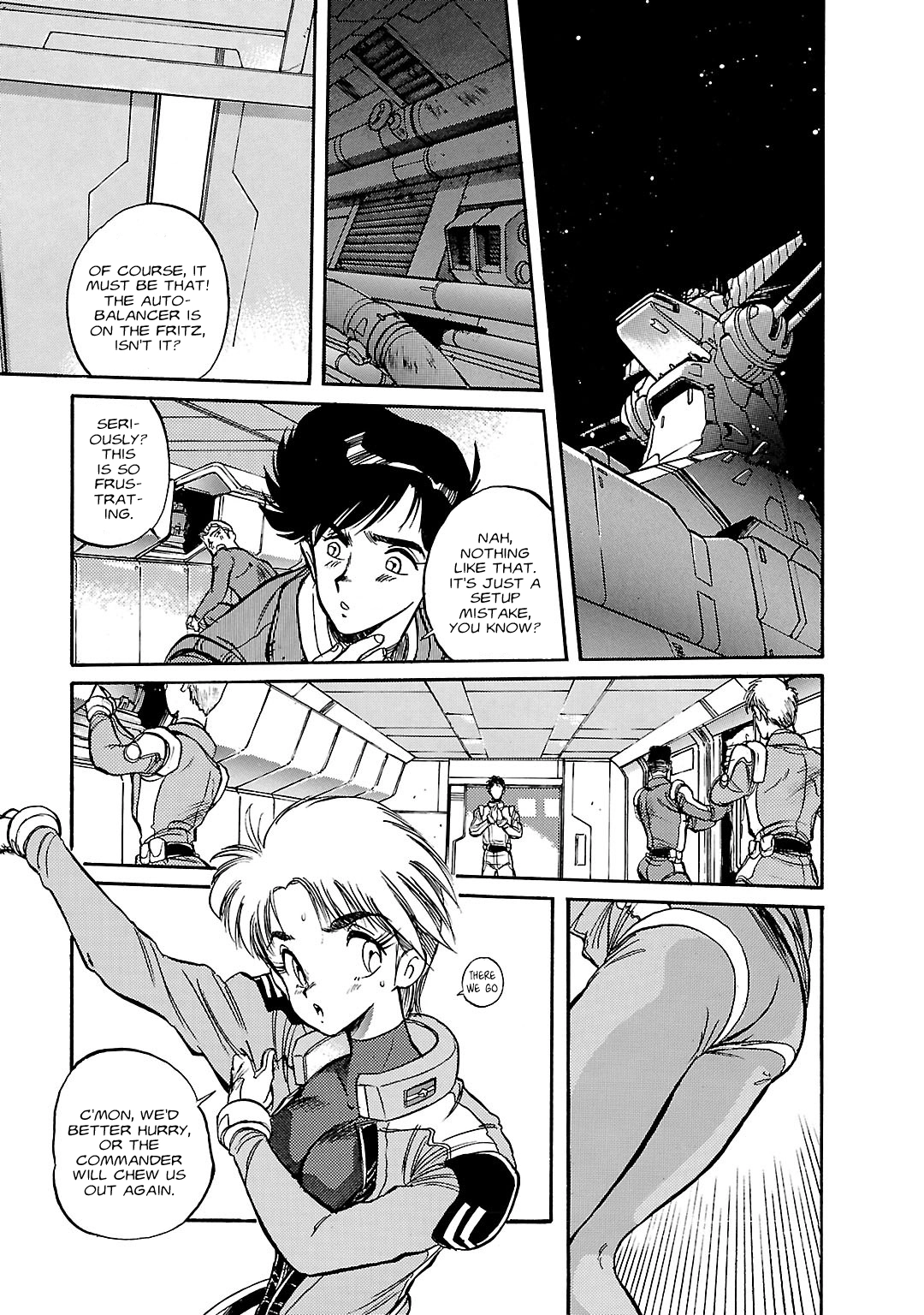 Mobile Suit Gundam F90 Chapter 4 page 1 - 
