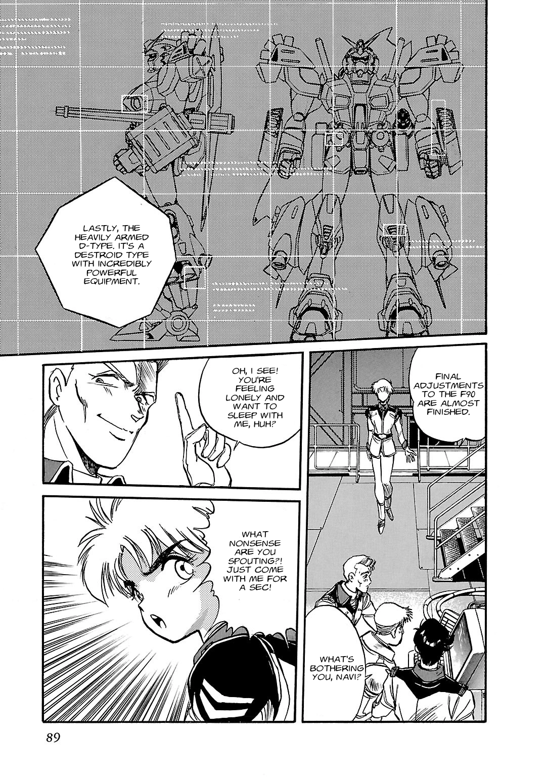 Mobile Suit Gundam F90 Chapter 5 page 4 - 