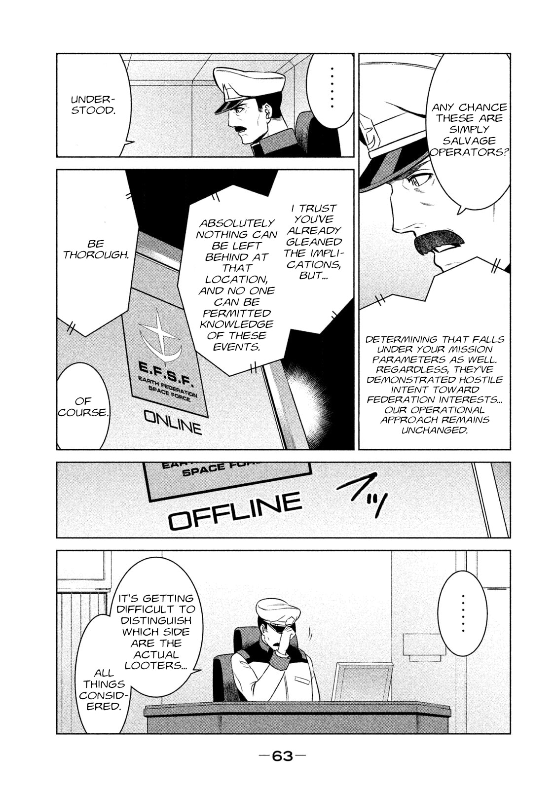 Mobile Suit Gundam Twilight Axis Chapter 13 page 14 - 
