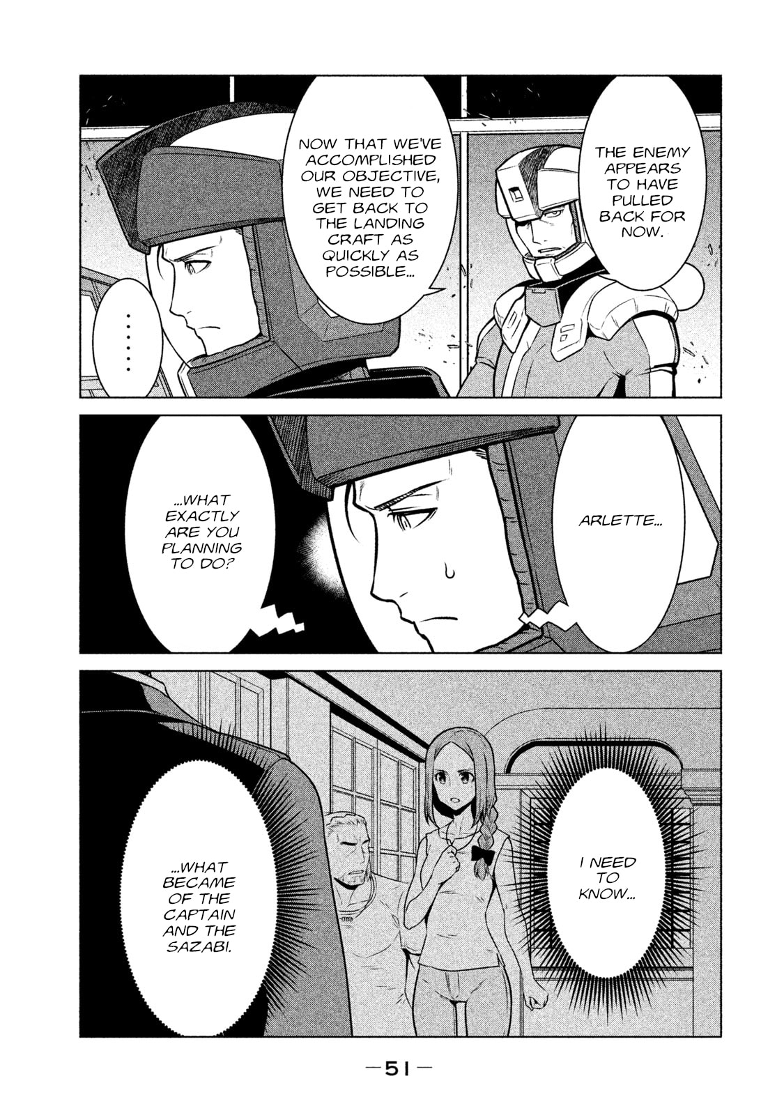 Mobile Suit Gundam Twilight Axis Chapter 13 page 3 - 