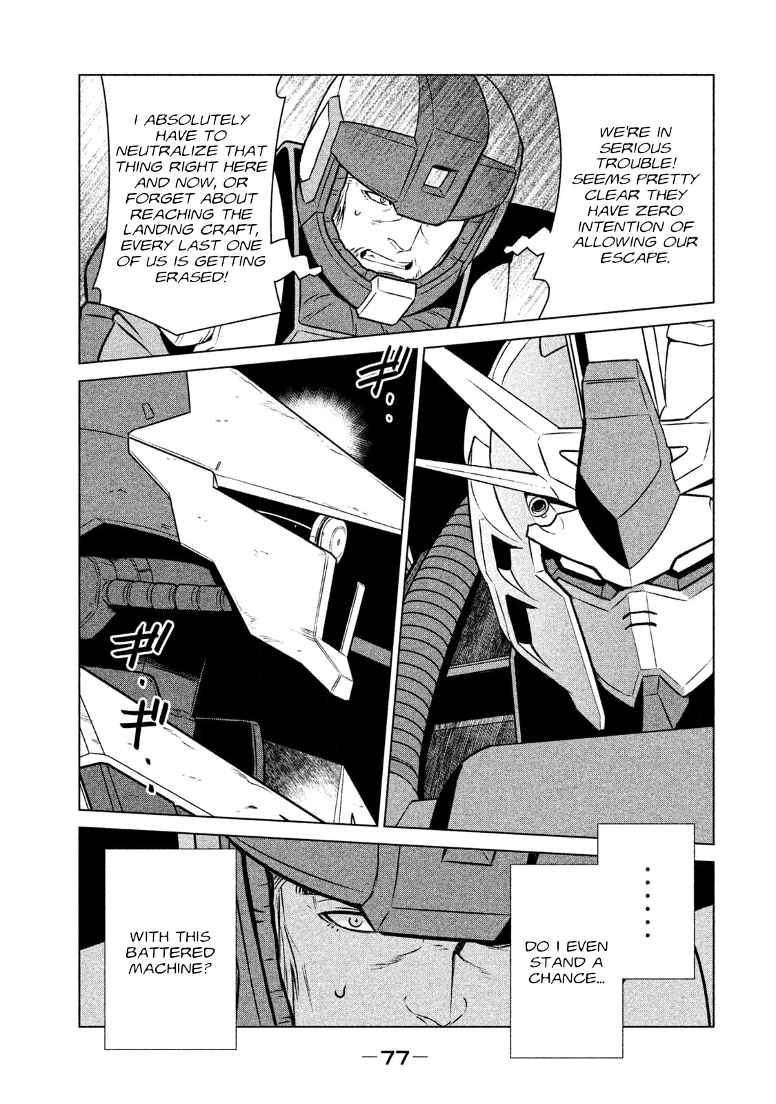 Mobile Suit Gundam Twilight Axis Chapter 13 page 28 - 