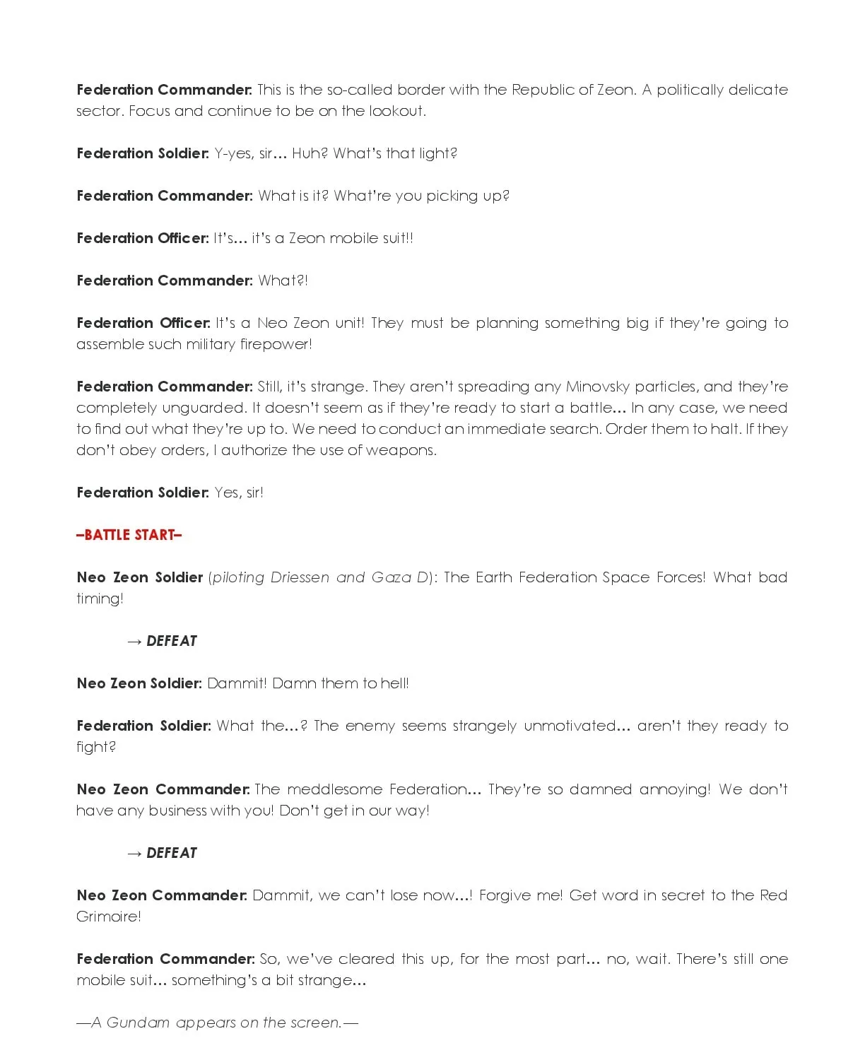Mobile Suit Gundam Walpurgis Chapter 0 page 6 - 
