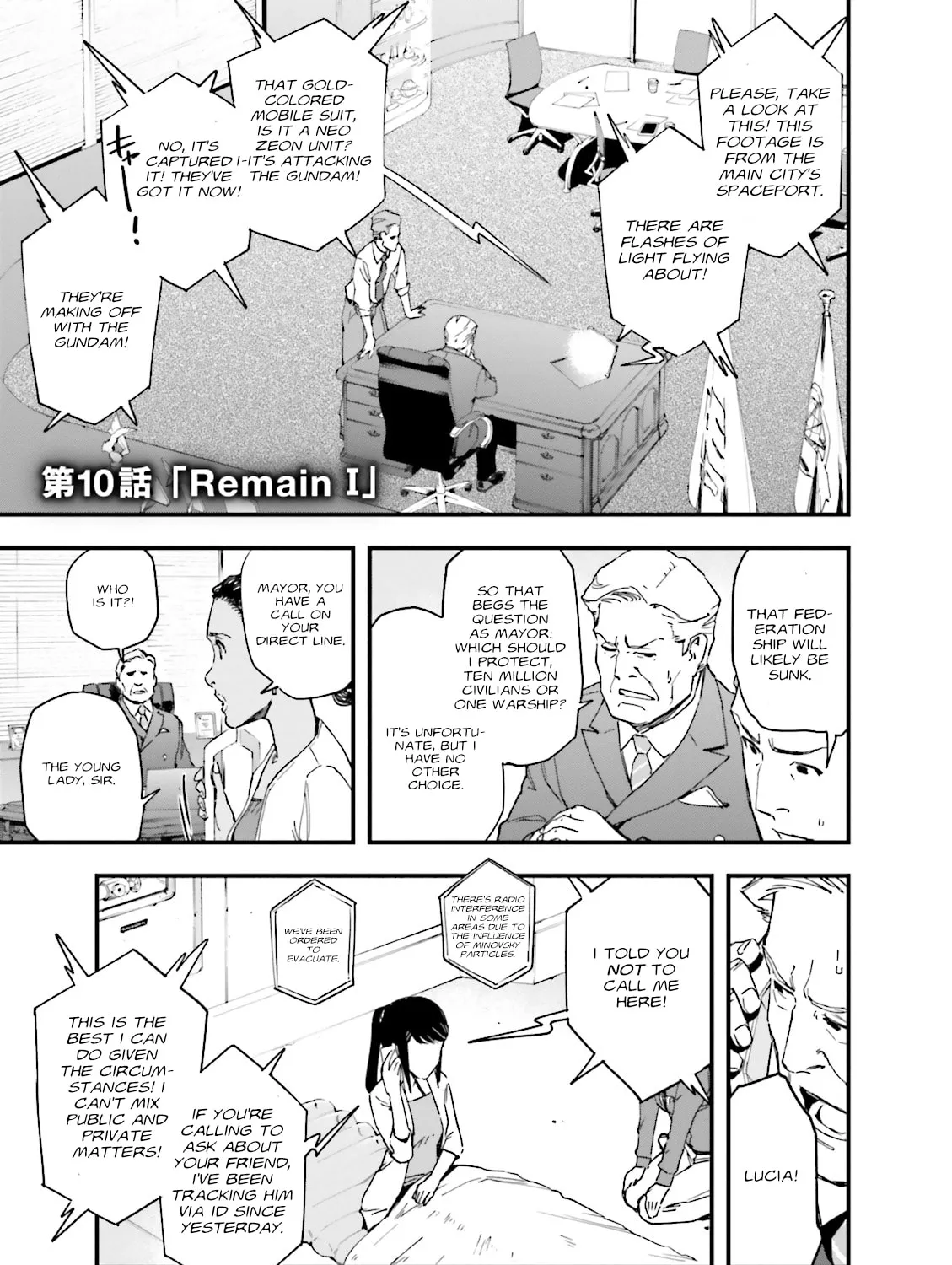 Mobile Suit Gundam Walpurgis Chapter 10 page 1 - 