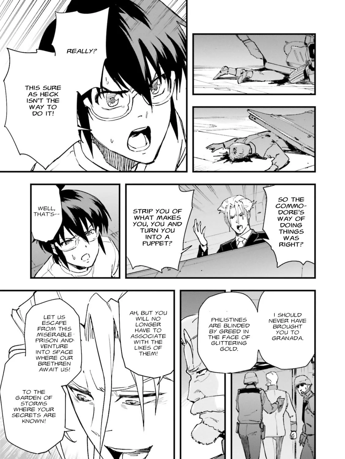 Mobile Suit Gundam Walpurgis Chapter 14 page 35 - 