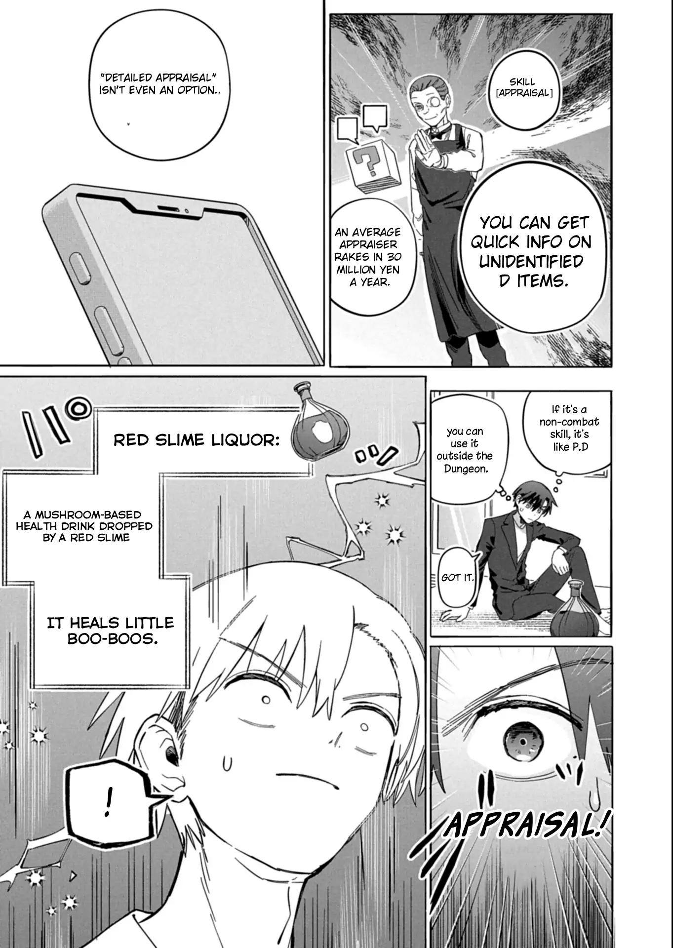 Modern Dungeon – A Tale of a High Schooler with Abnormally High Initial Luck, Becoming the Strongest Using Skills Obtained from Canned Gacha Chapter 4.2 page 3 - 