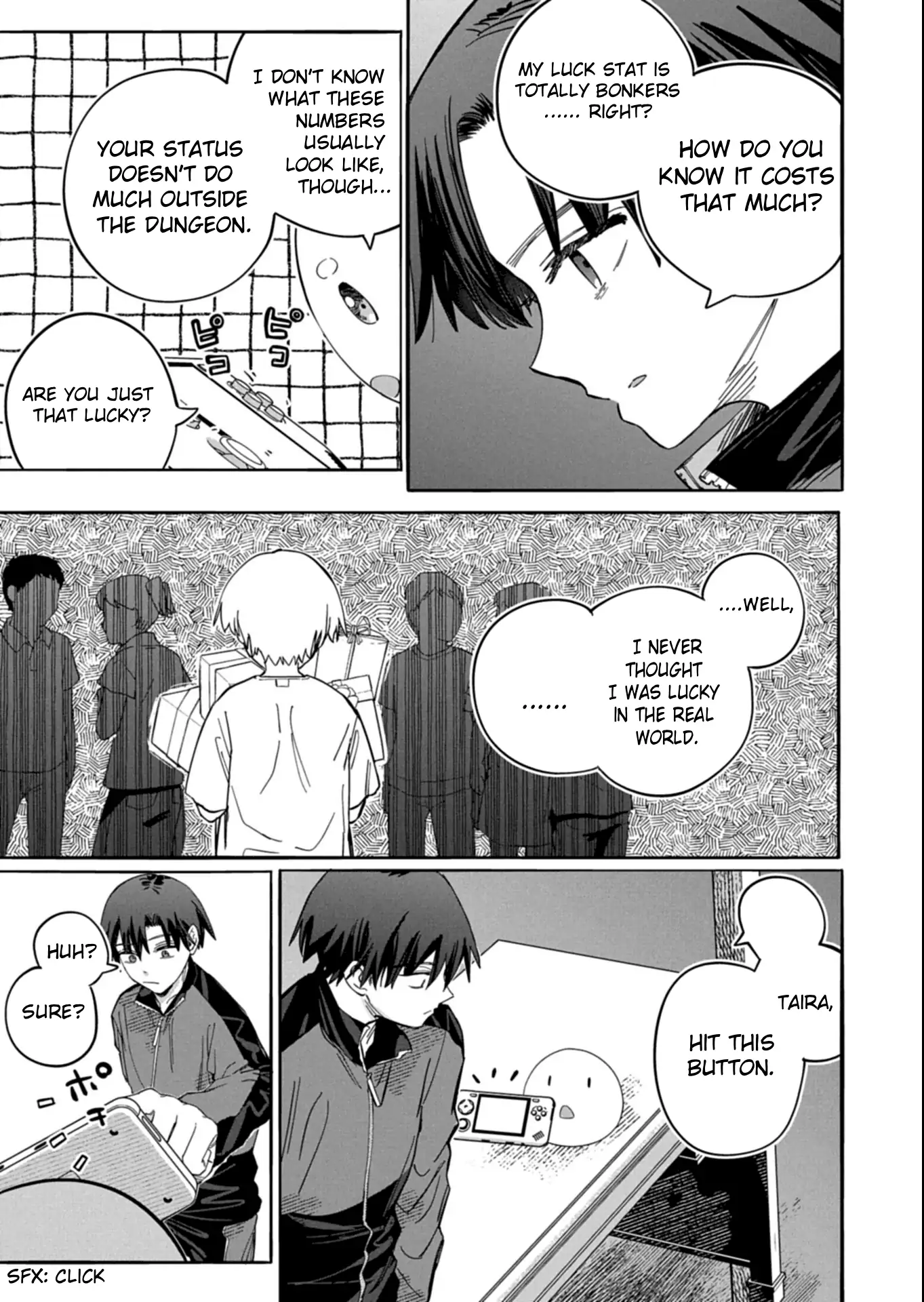 Modern Dungeon – A Tale of a High Schooler with Abnormally High Initial Luck, Becoming the Strongest Using Skills Obtained from Canned Gacha Chapter 4.2 page 7 - 