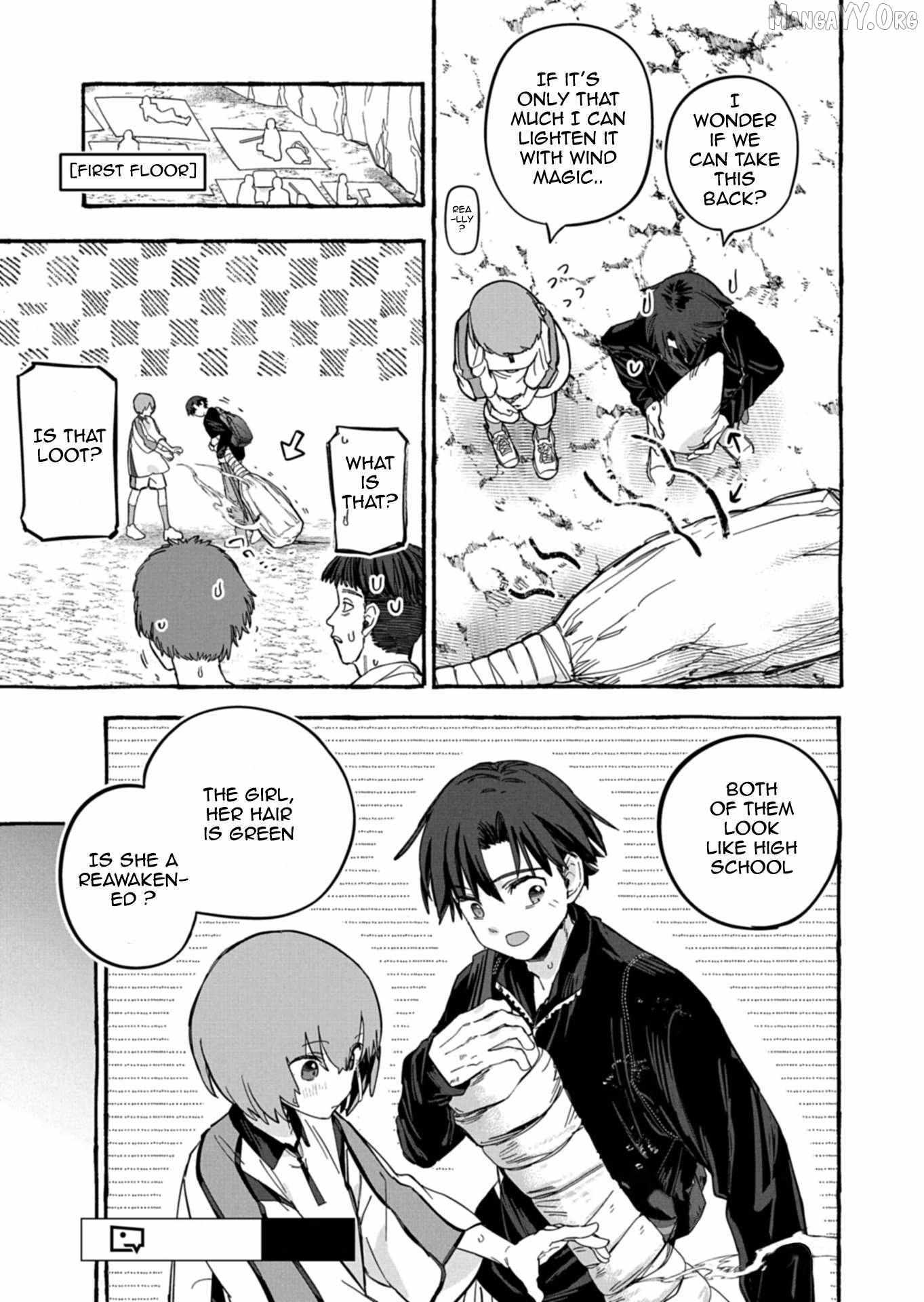 Modern Dungeon – A Tale of a High Schooler with Abnormally High Initial Luck, Becoming the Strongest Using Skills Obtained from Canned Gacha Chapter 6.1 page 16 - 