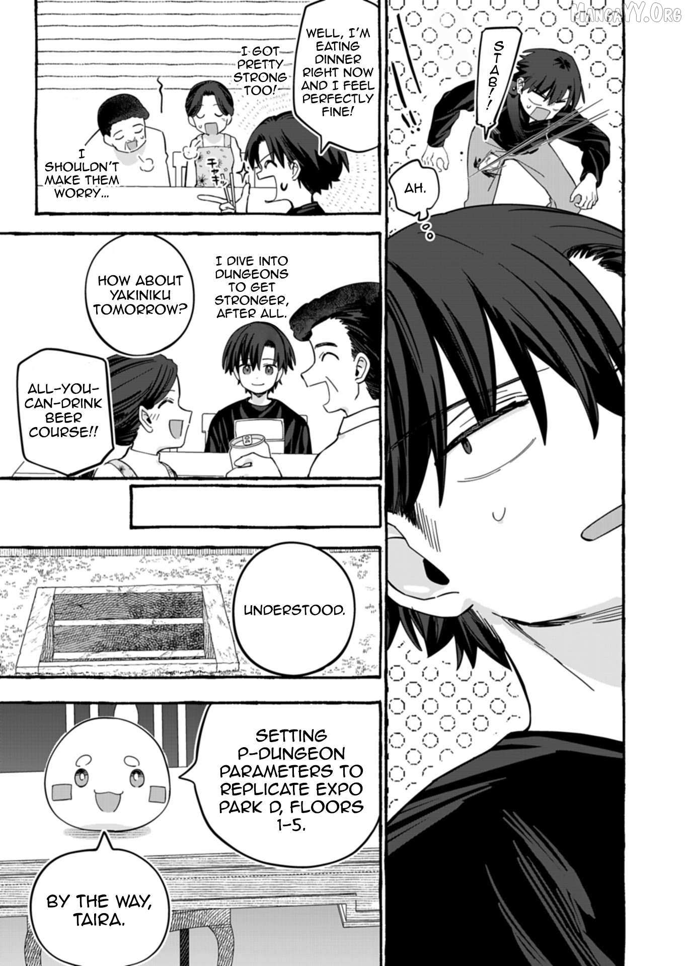 Modern Dungeon – A Tale of a High Schooler with Abnormally High Initial Luck, Becoming the Strongest Using Skills Obtained from Canned Gacha Chapter 7.1 page 8 - 
