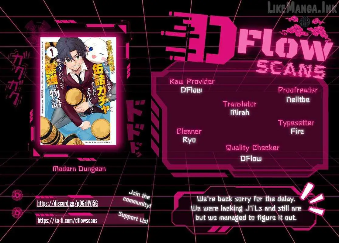Modern Dungeon – A Tale of a High Schooler with Abnormally High Initial Luck, Becoming the Strongest Using Skills Obtained from Canned Gacha Chapter 8 page 1 - 