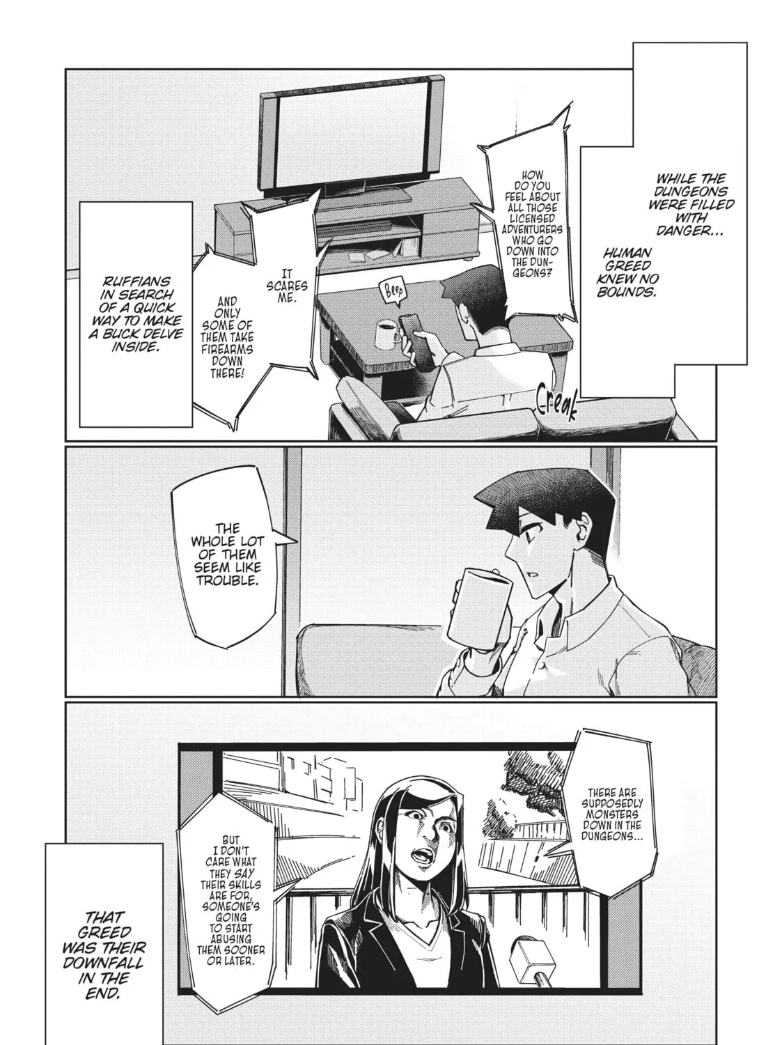 Modern Dungeon Capture Starting with Broken Skills Chapter 1 page 3 - 