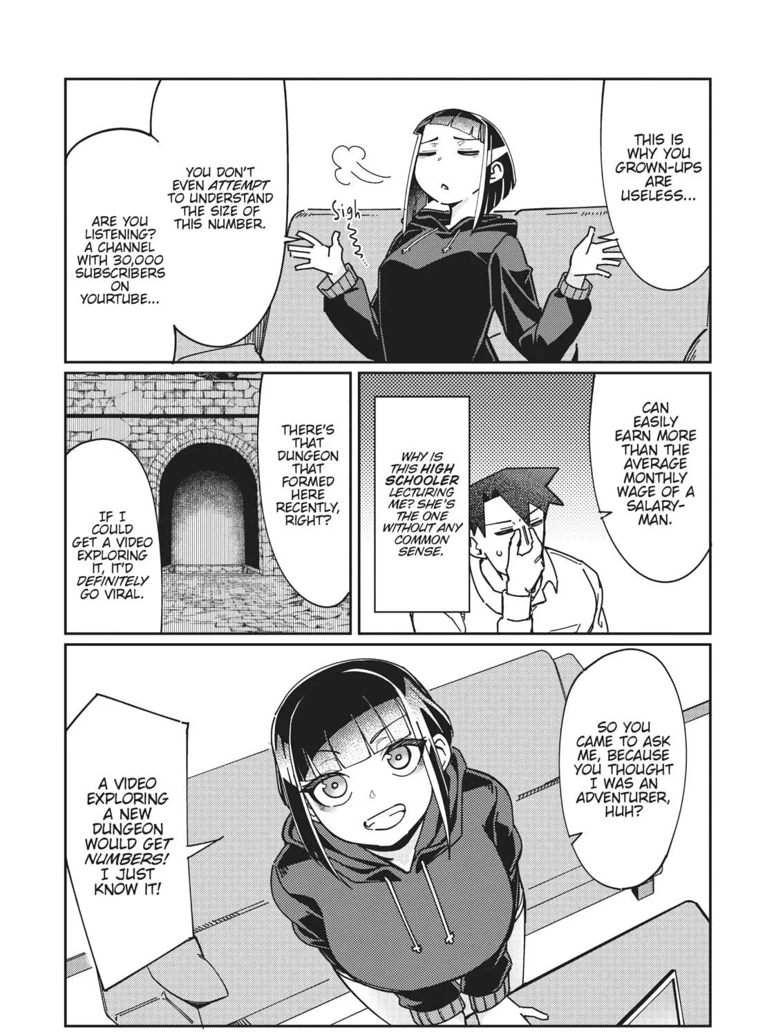 Modern Dungeon Capture Starting with Broken Skills Chapter 4 page 9 - 