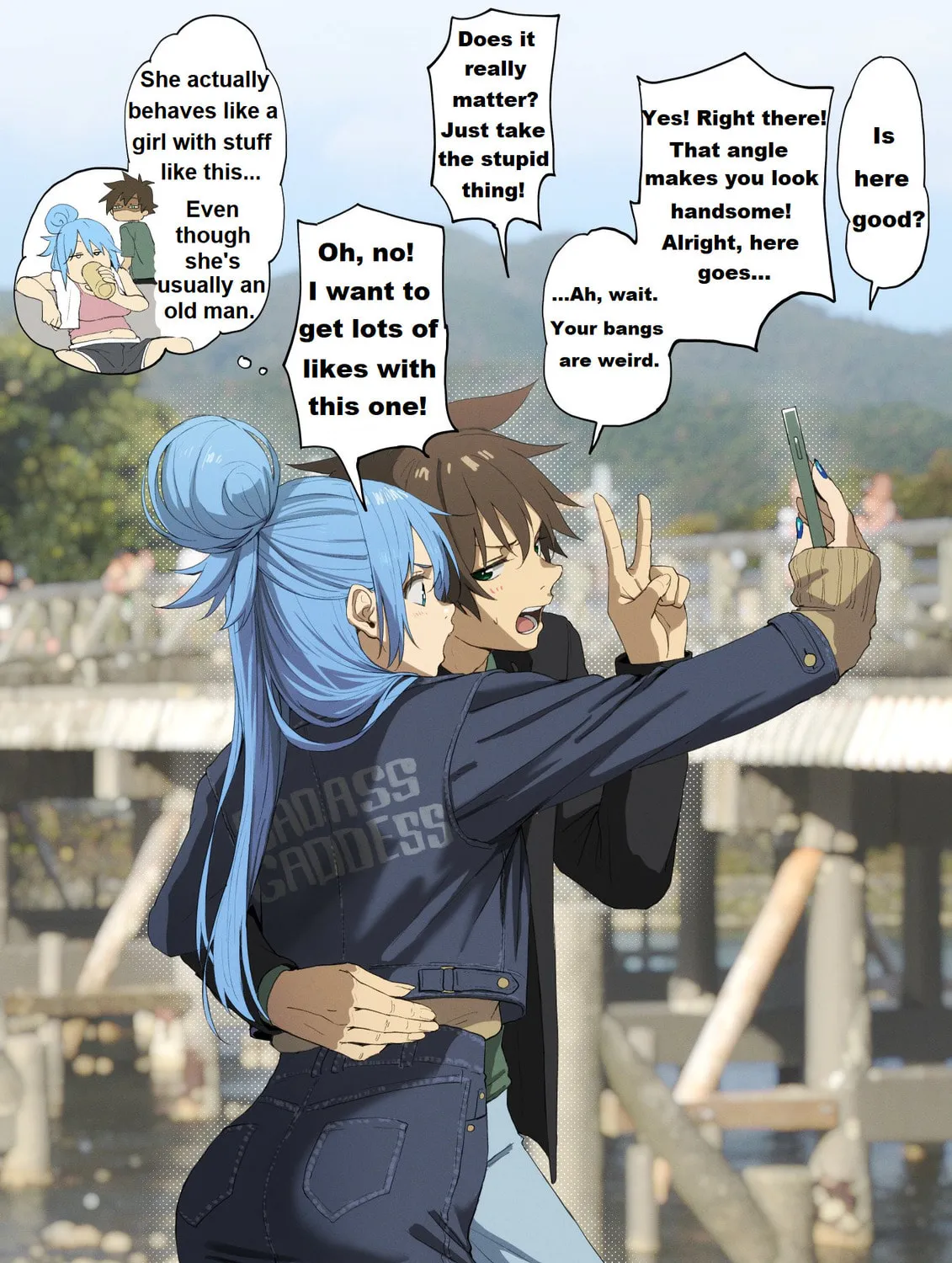 Modern Konosuba Chapter 81 page 1 - 