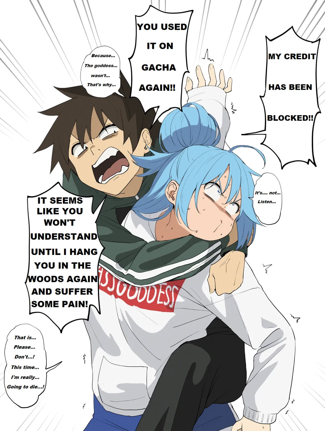 Modern Konosuba Chapter 86 page 1 - 
