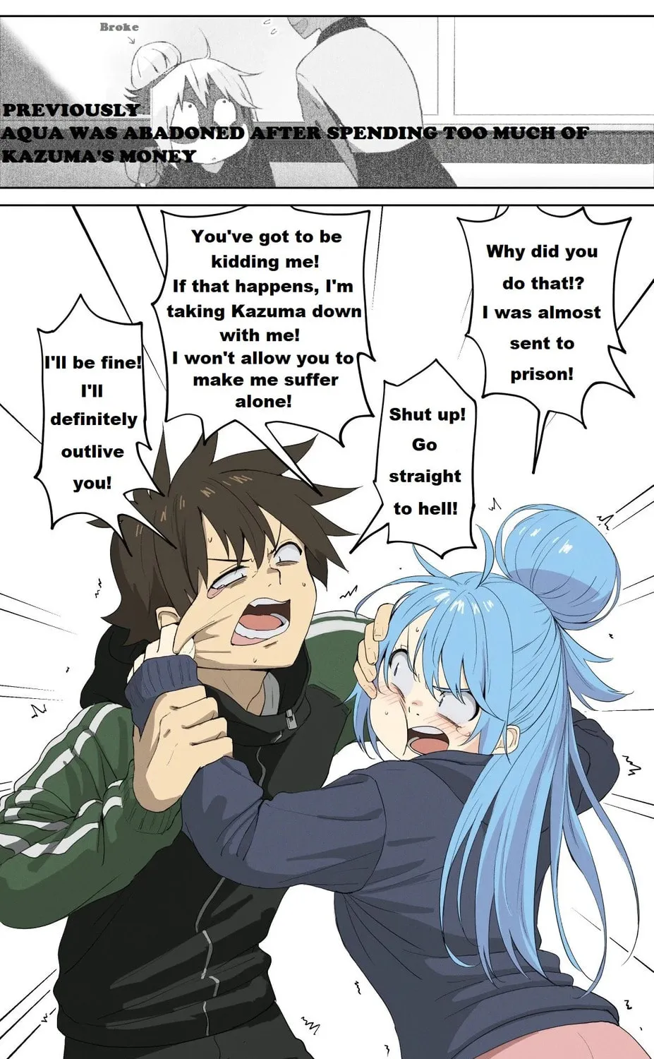 Modern Konosuba Chapter 87 page 1 - 