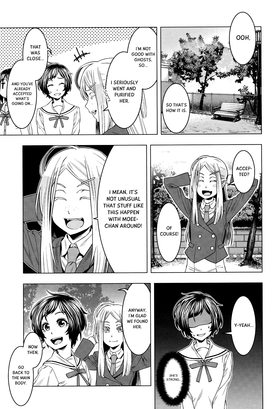 Moee-chan wa Kinishinai Chapter 4 page 8 - 